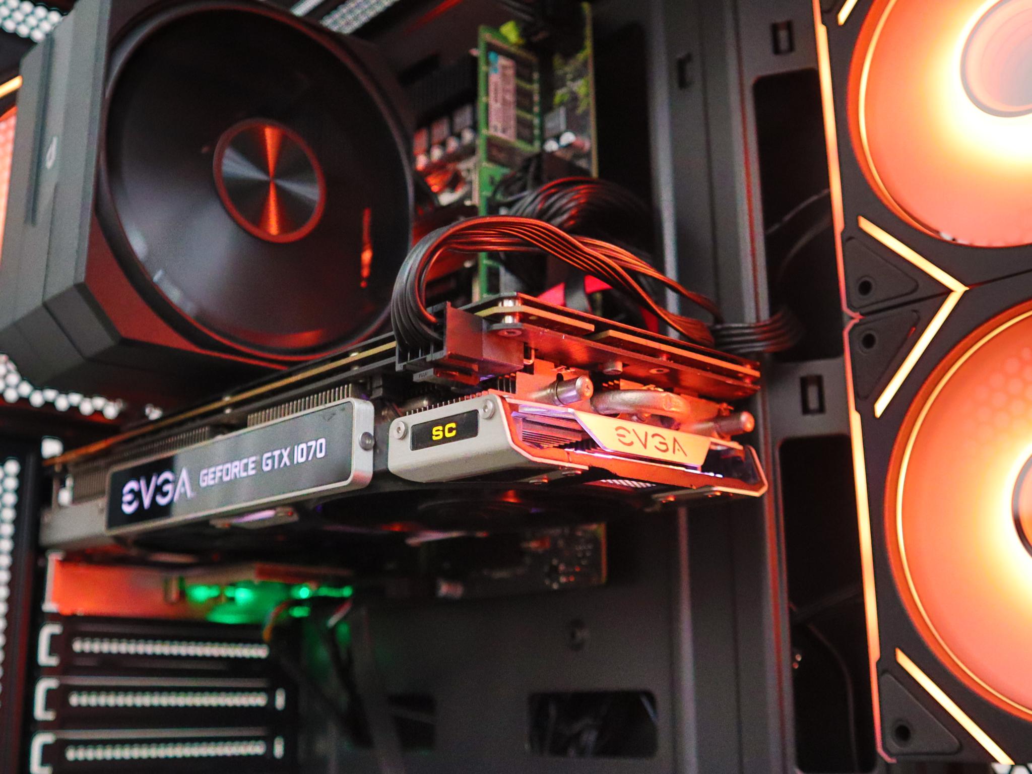Gaming PC - GTX 1070, E5-2650 V4, 16GB DDR4, WIFI, ARGB, BLACK, NVMe SSD, HDD.