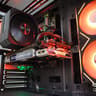 Gaming PC - GTX 1070, E5-2650 V4, 16GB DDR4, WIFI, ARGB, BLACK, NVMe SSD, HDD.