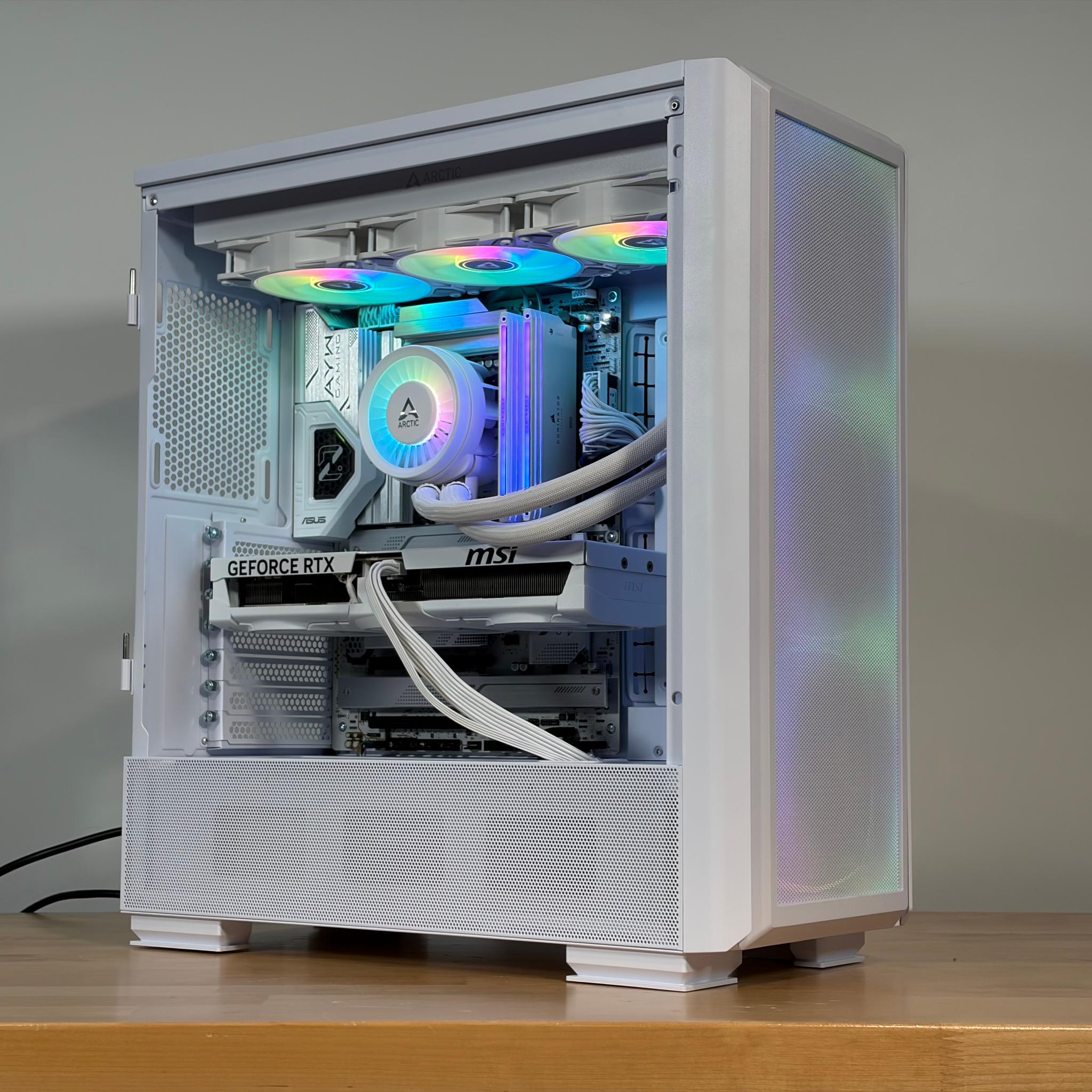 RTX 5080 Intel Core Ultra 7 270k Plus 96gb DDR5 Gaming PC