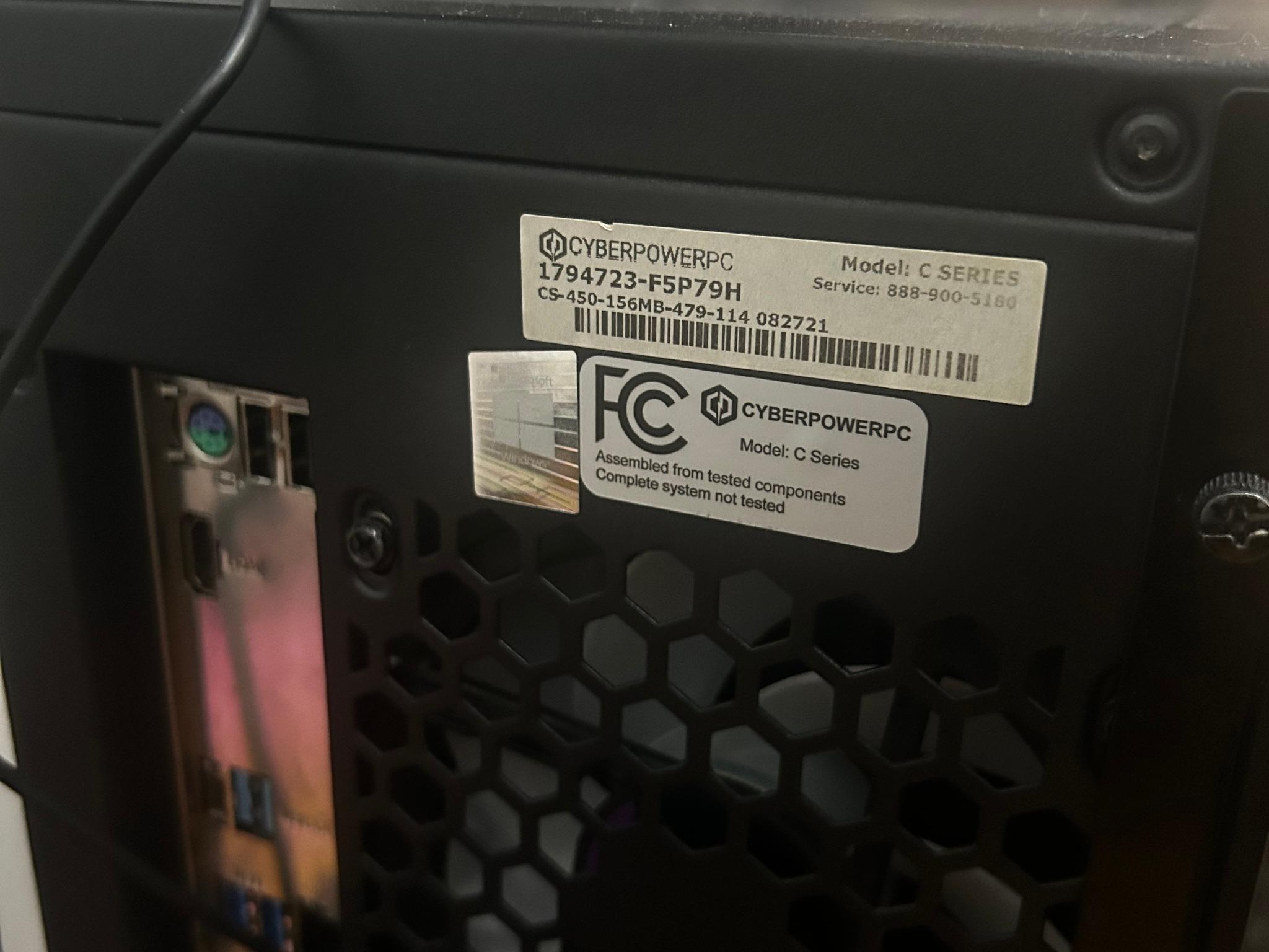 CyberPowerPC Gaming PC – i5-11600KF | RTX 2060 6GB | 16GB RAM | 2TB HDD + 240GB SSD