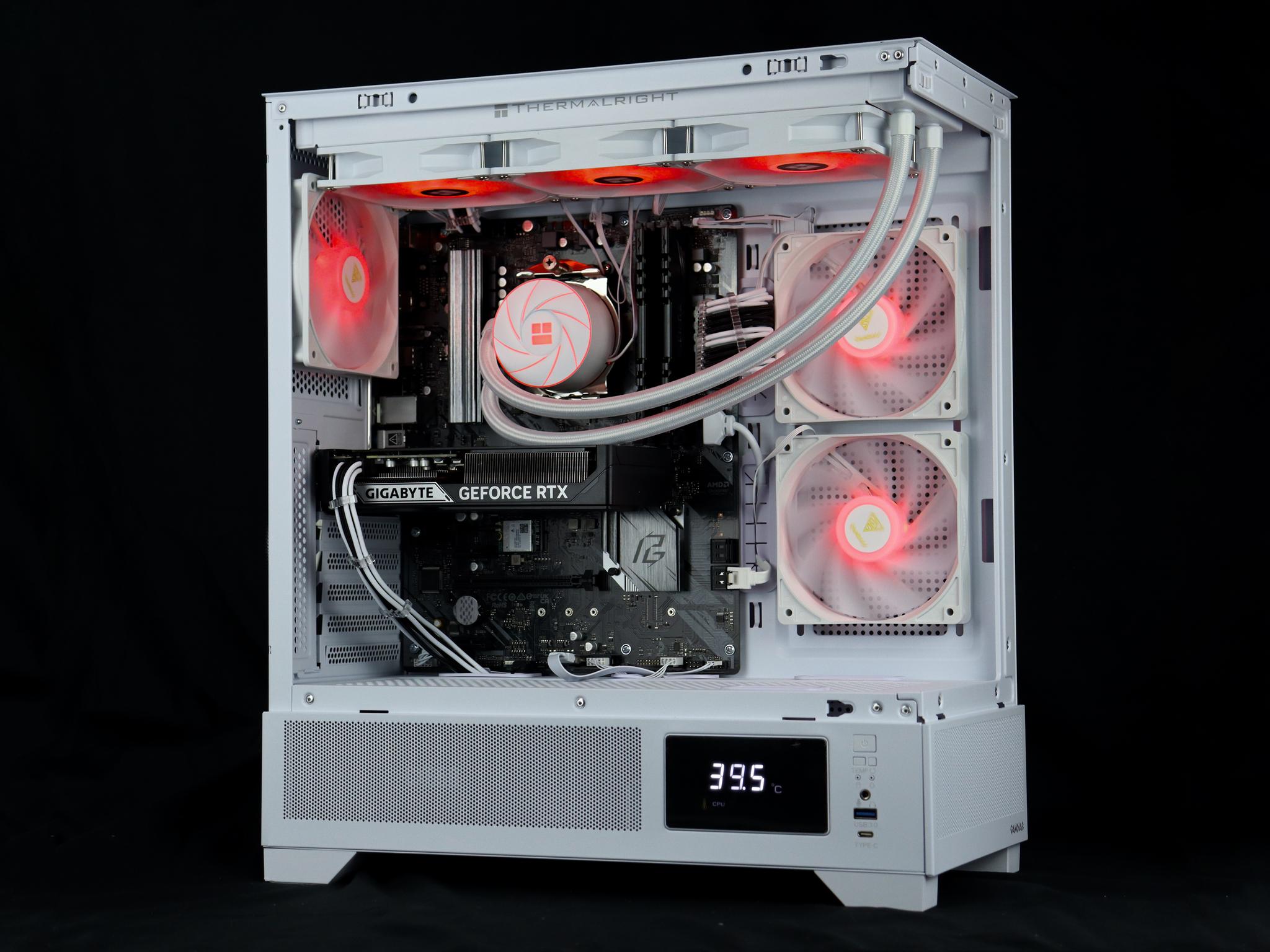 🧊❄️🧊 White Gaming PC – RTX 5060 TI, Ryzen 7 5800XT, 32GB RAM, 1TB SSD - WiFi 🧊❄️🧊