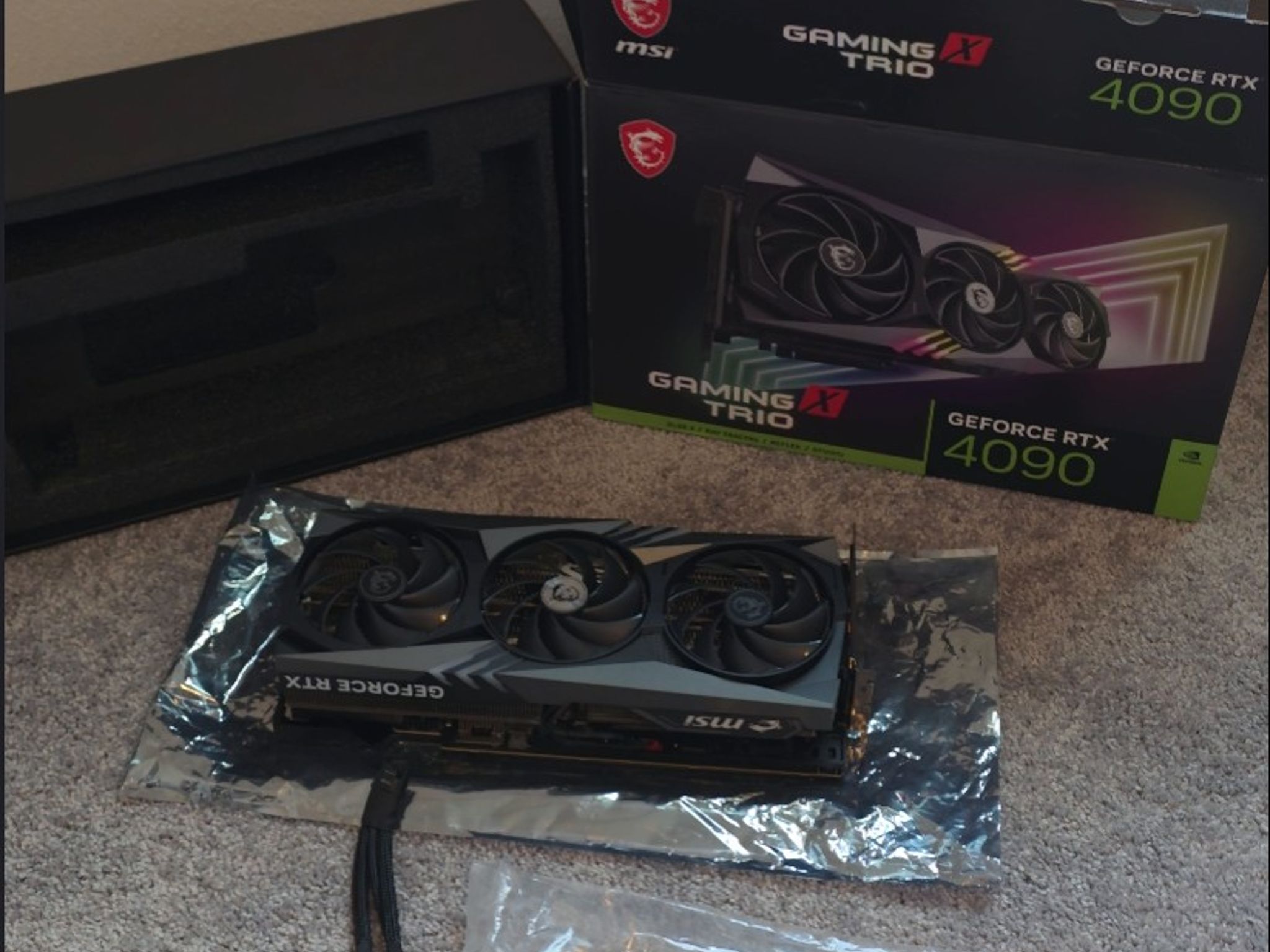 MSI GeForce RTX 4090 GAMING X TRIO 24GB GDDR6X Graphics Card