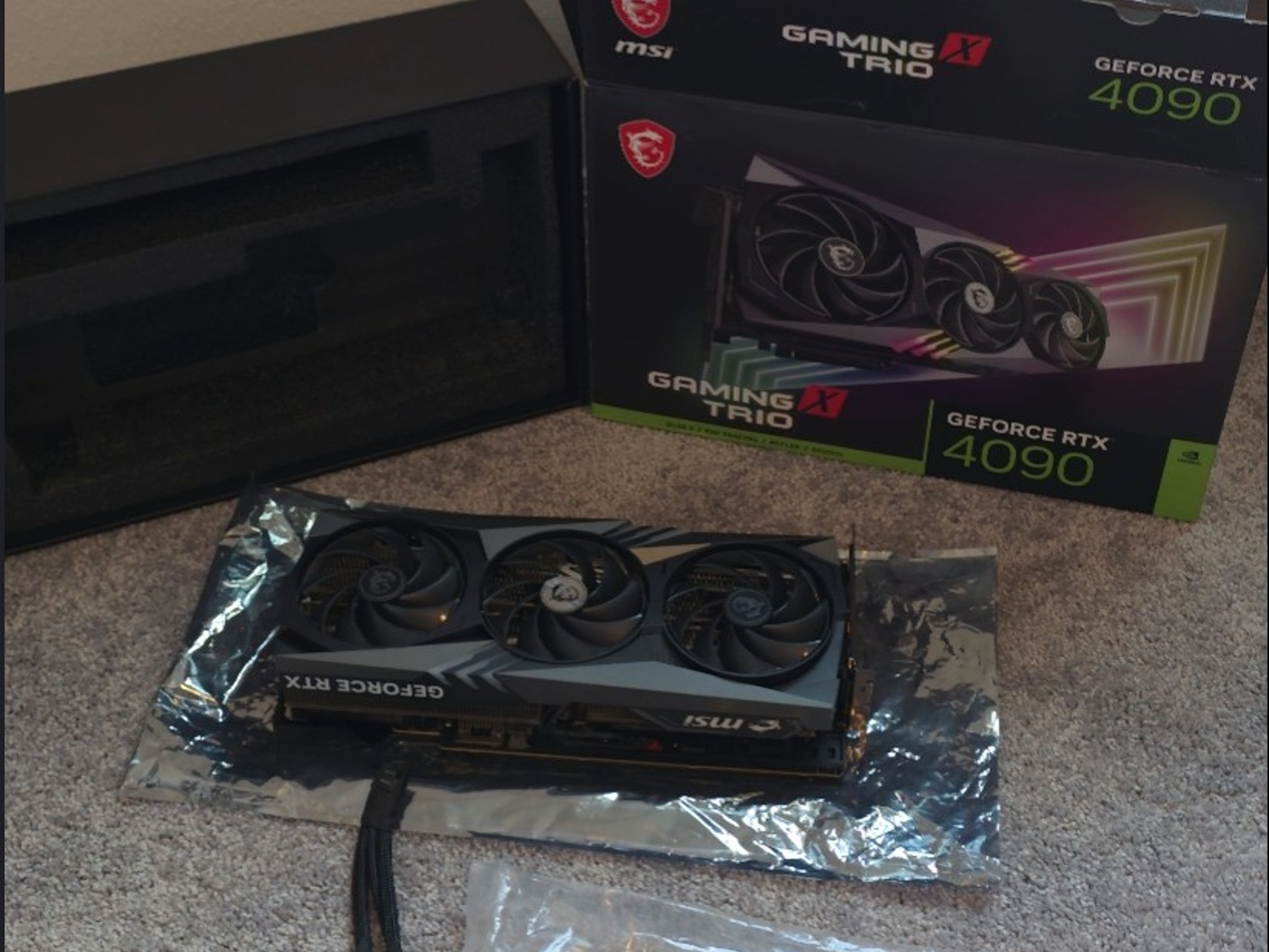 MSI GeForce RTX 4090 GAMING X TRIO 24GB GDDR6X Graphics Card