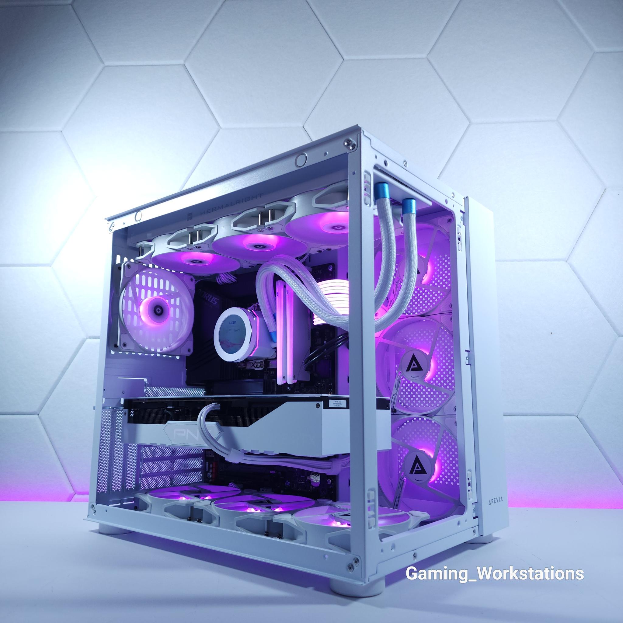💜🤍RTX 4090 | i9 13900K | 32GB 6000MHz | 6TB NVMe + SSD*