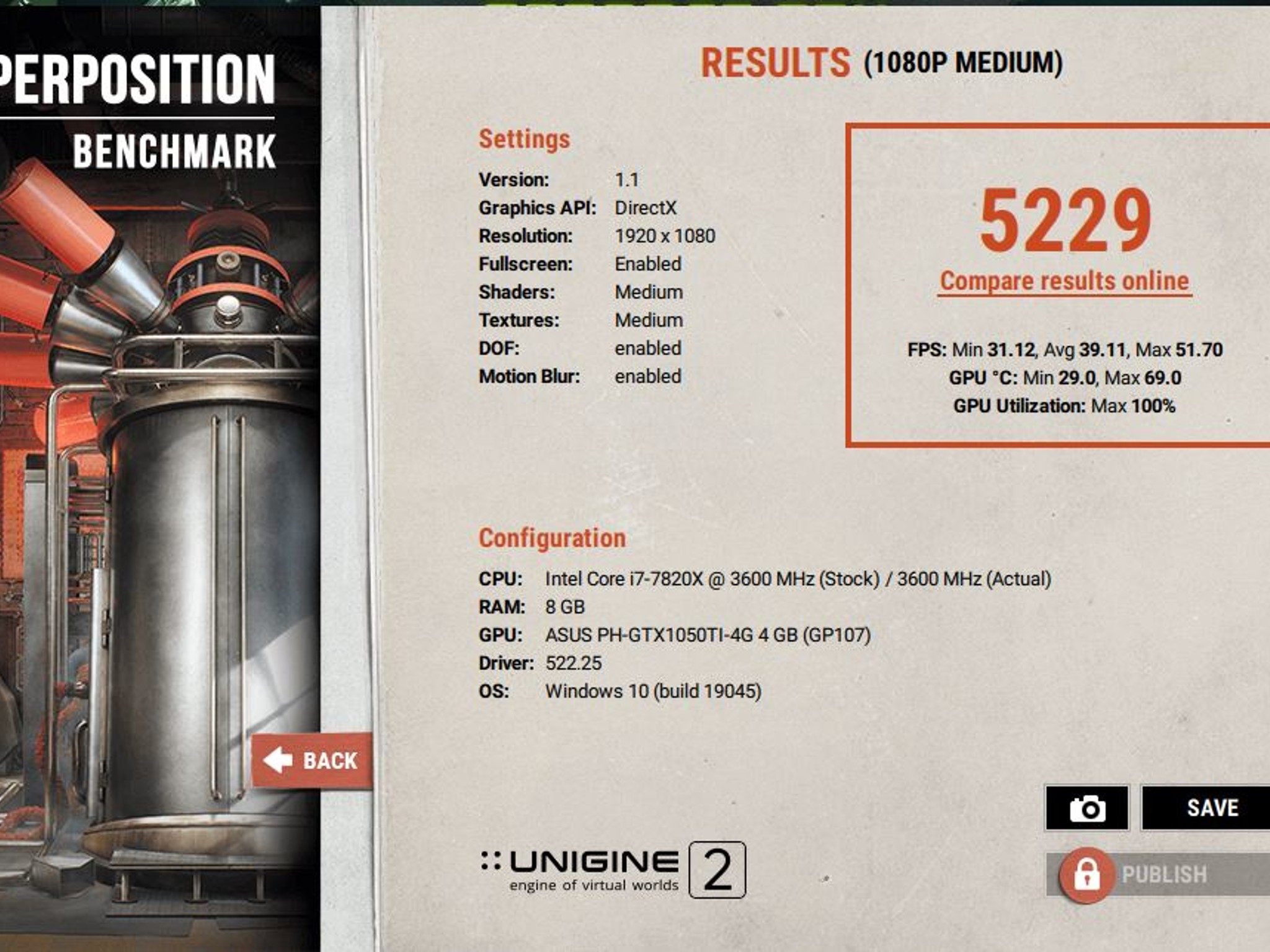 ASUS GeForce GTX 1050 Ti Phoenix 4GB GDDR5 PCIe 3.0 x16 Desktop GPU - 4211706701