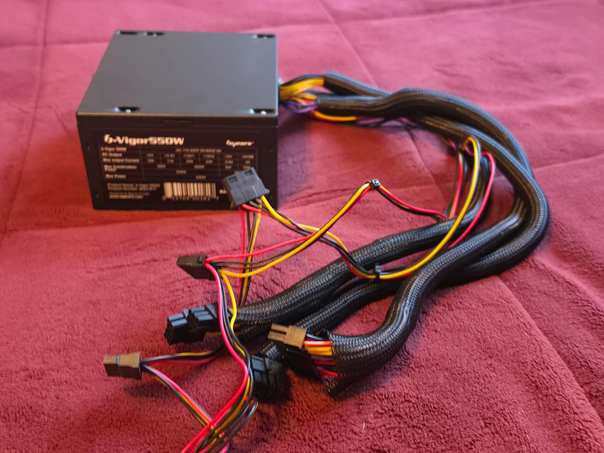 b-Vigor 550w 80+ Efficiency ATX PSU