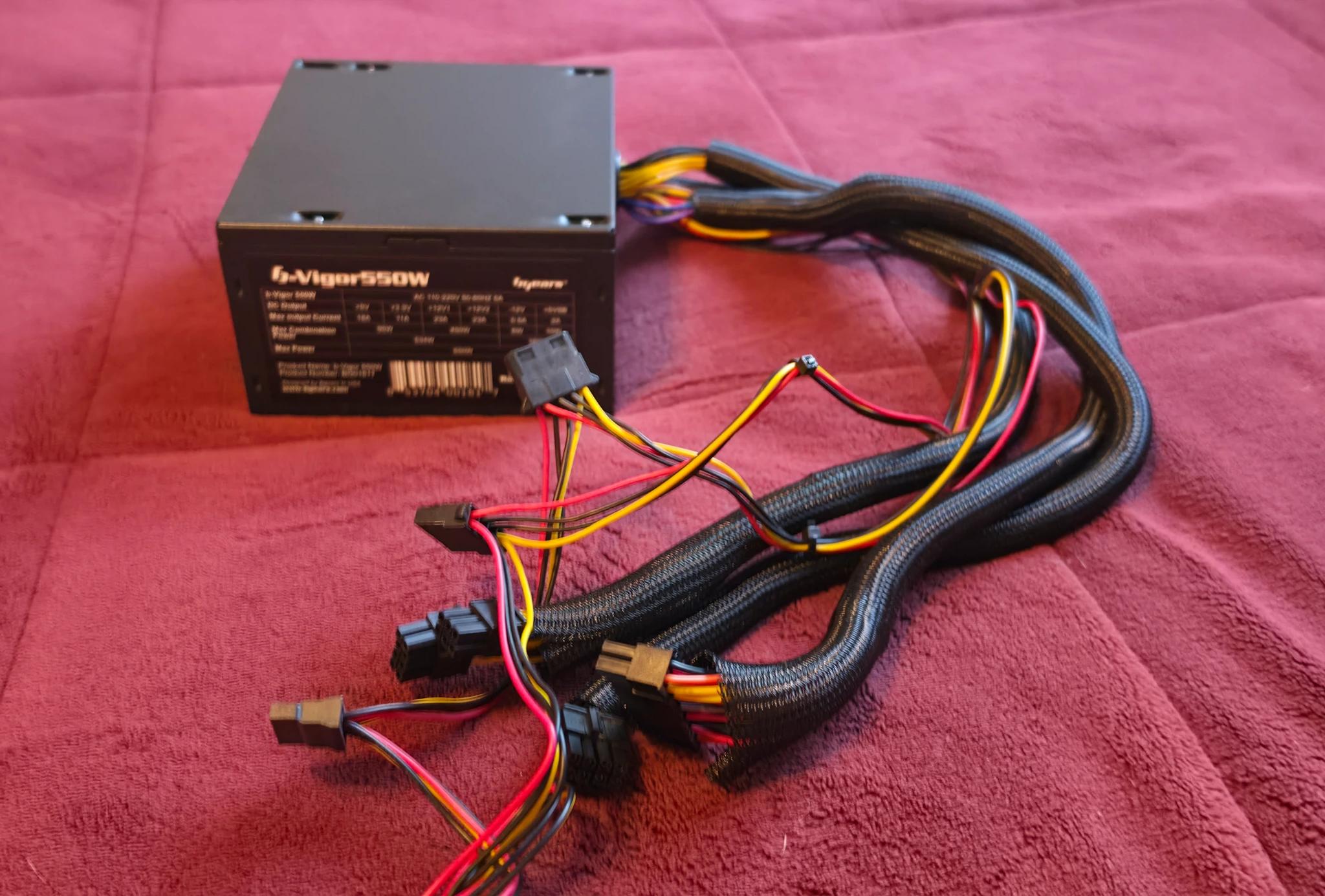 b-Vigor 550w 80+ Efficiency ATX PSU
