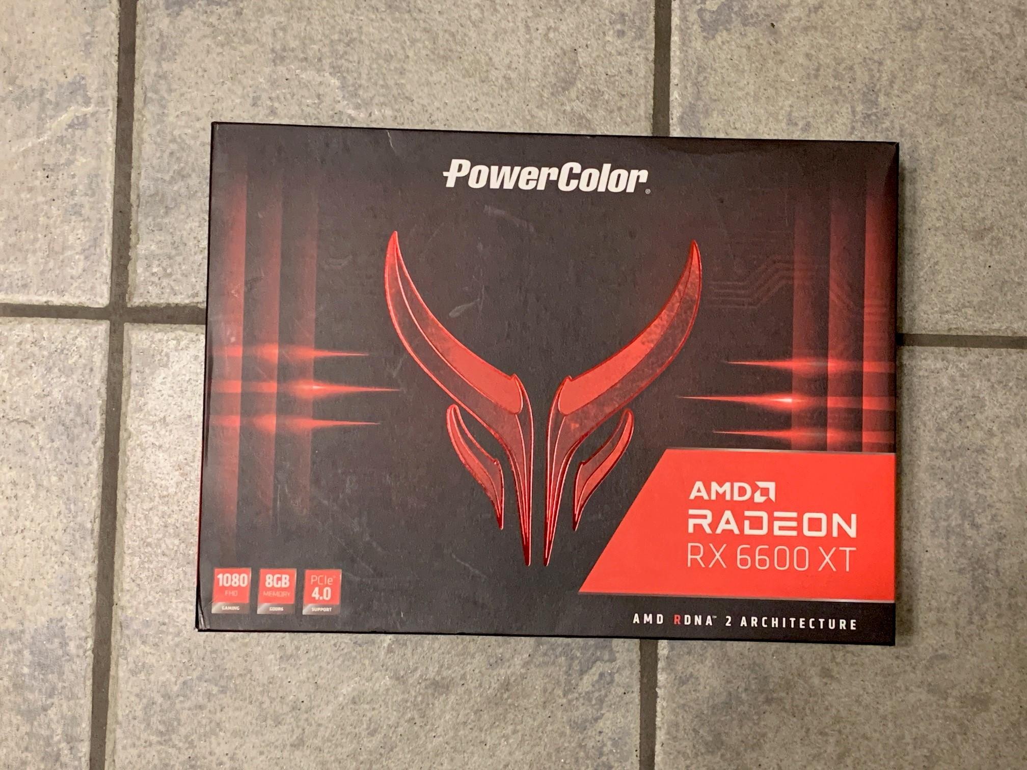 PowerColor Red Devil AMD Radeon RX 6600 XT 8GB GDDR6 Graphics Card, Used