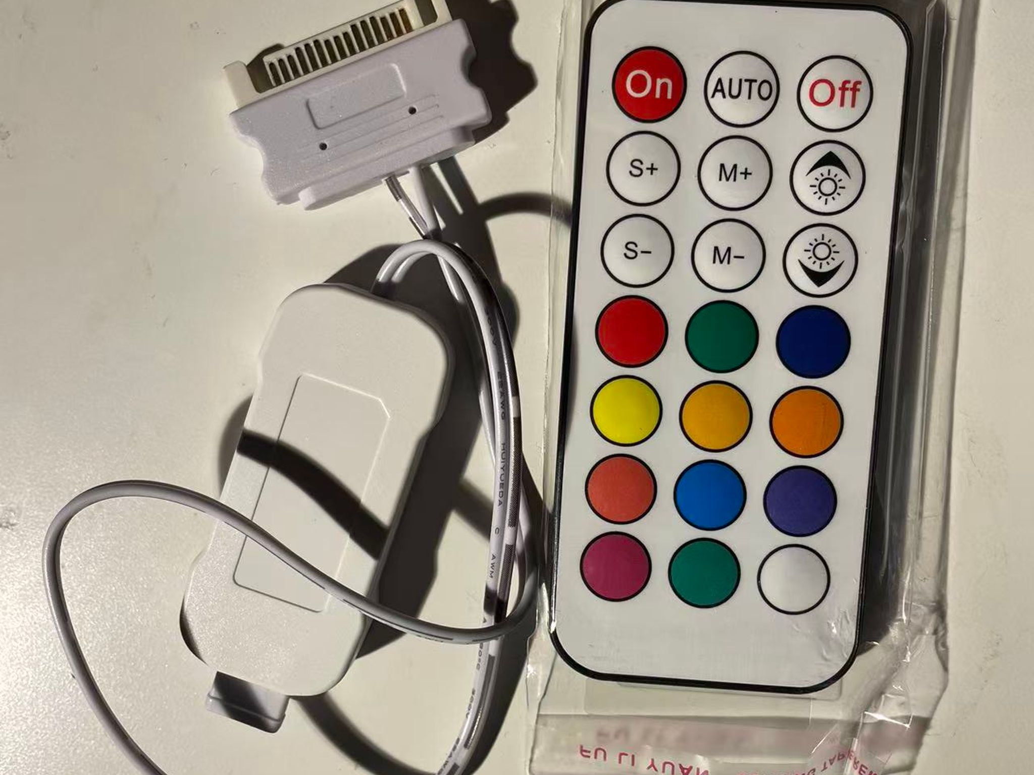 5V 3pin To SATA Power Supply RGB Sync Controller Cable With Remote