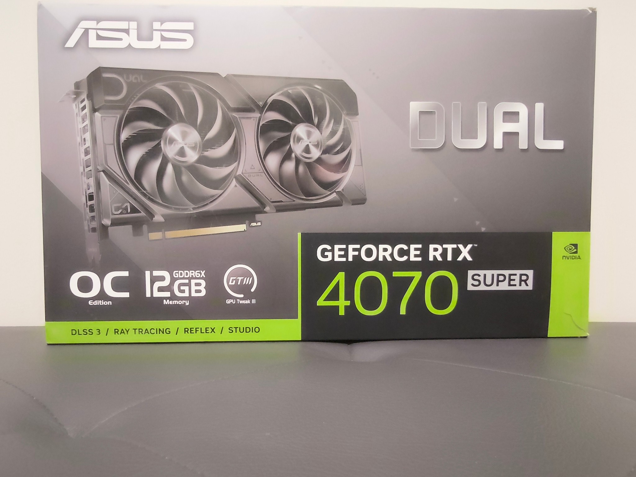 NVIDIA GeForce RTX 4070 SUPER 12GB – Complete in Original Box