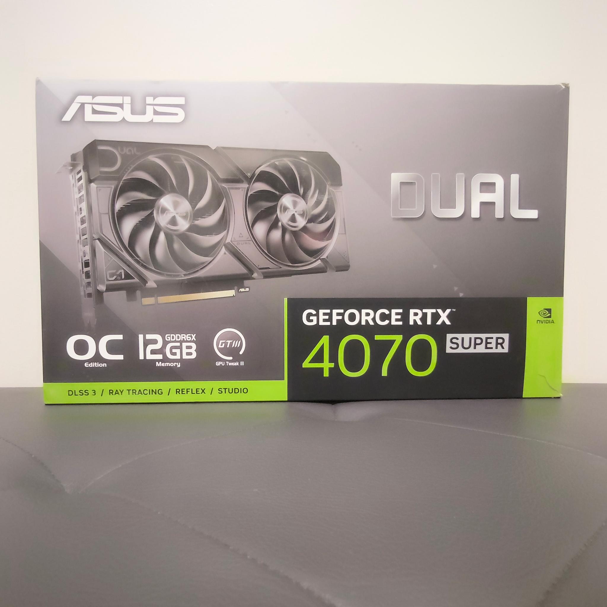 NVIDIA GeForce RTX 4070 SUPER 12GB – Complete in Original Box
