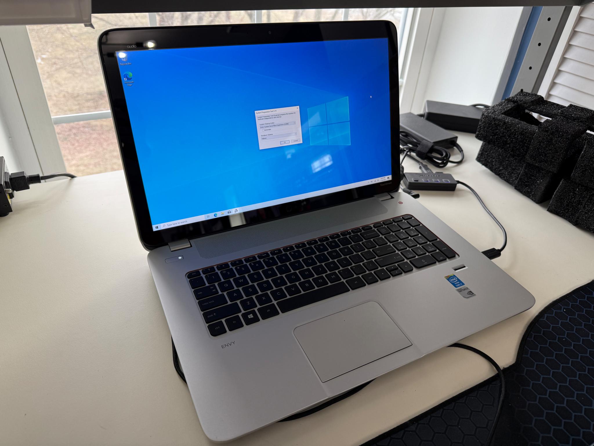 HP Envy 17 TS- i7-4800MQ+GeForce GT 740M+8GB Ram+256 SSD+W10