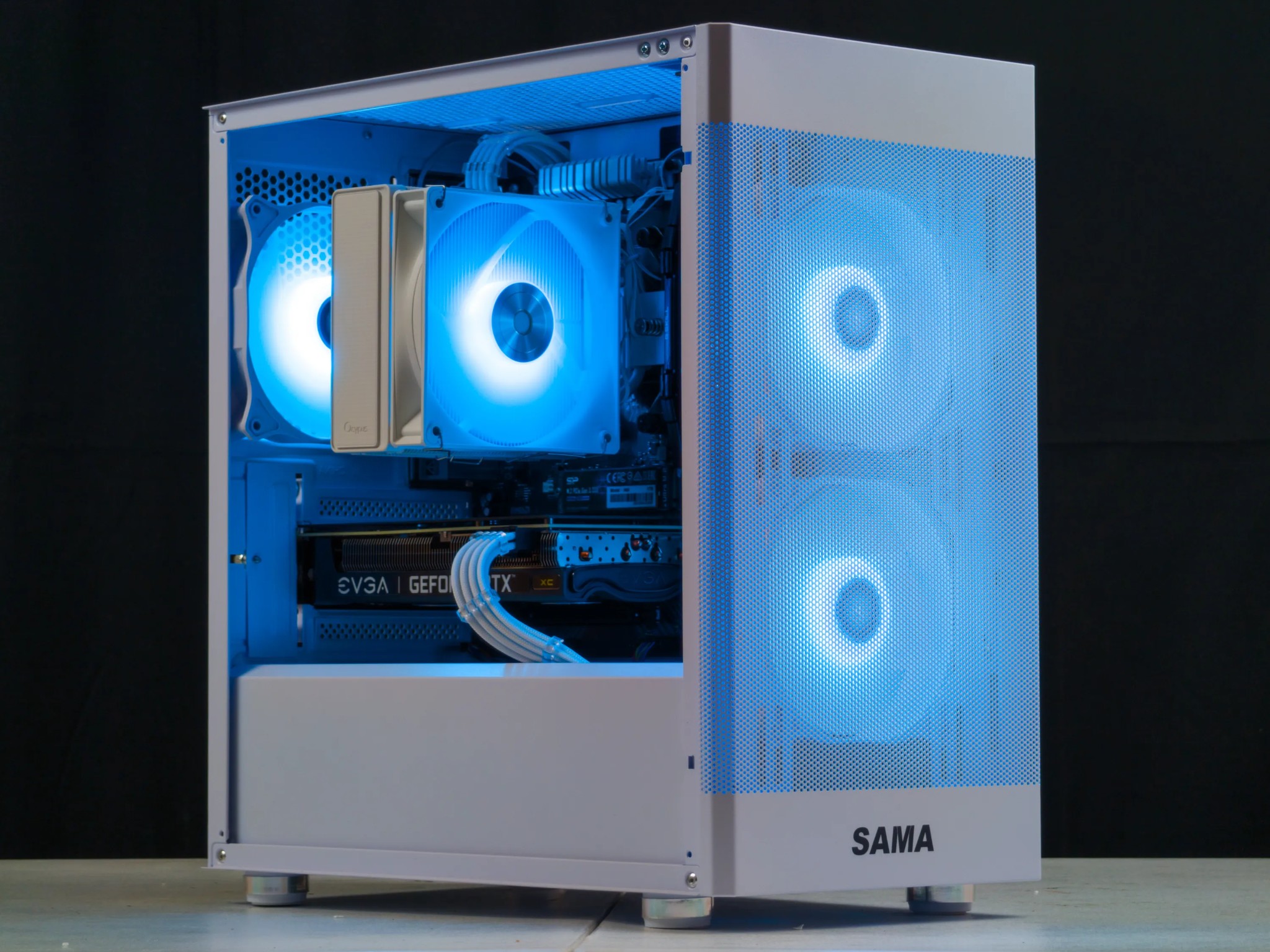 🤍🖤 RTX 3060Ti / Ryzen 7 3700X / 32GB Gaming PC 🖤🤍