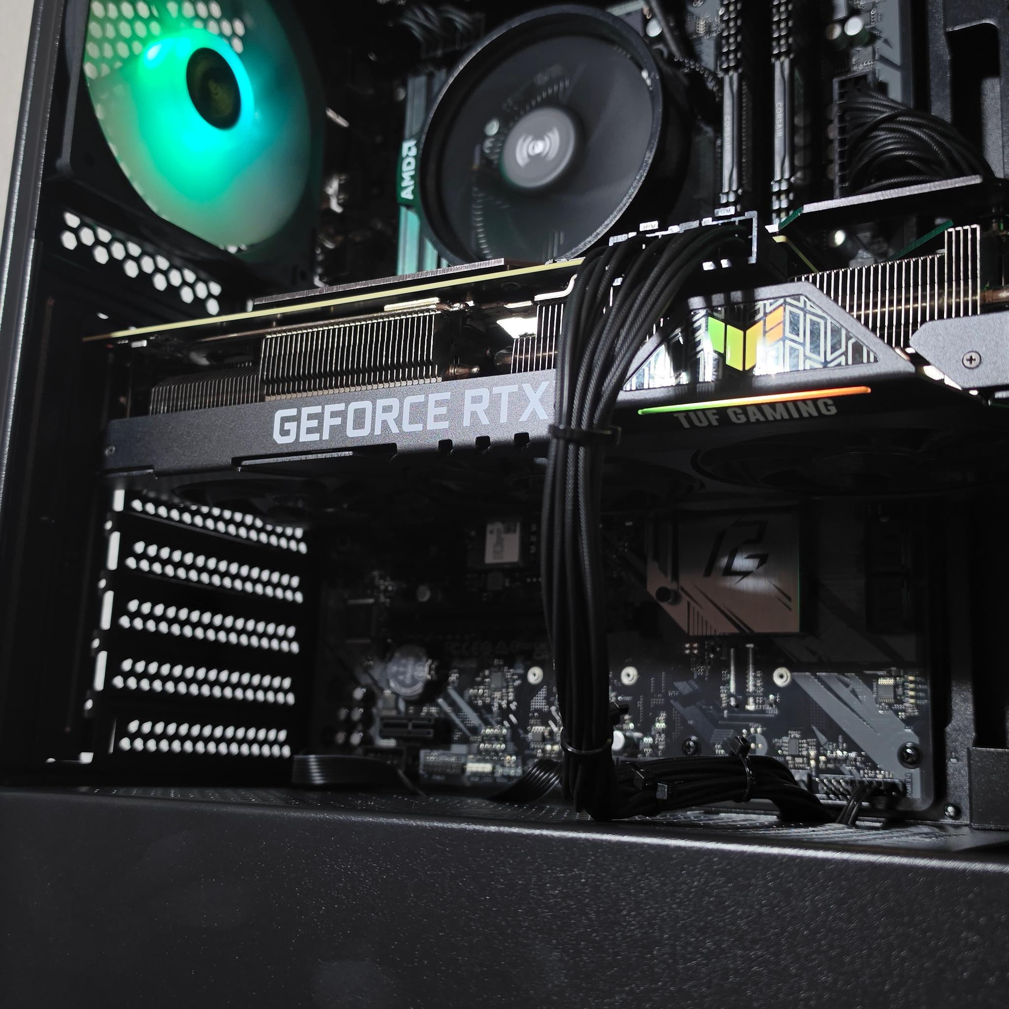 Aura // RTX 3060-ti / Ryzen 5 5600x / 32GB DDR4 / 1TB SSD / Wi-Fi + BT 1080p Gaming PC