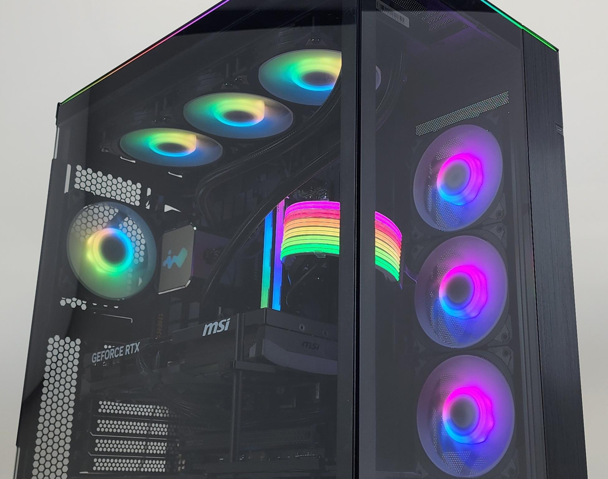 Gaming PC Ryzen 9 9950X3D 32GB RAM 2TB SSD RTX 5070 Ti 16GB Windows 11 Computer