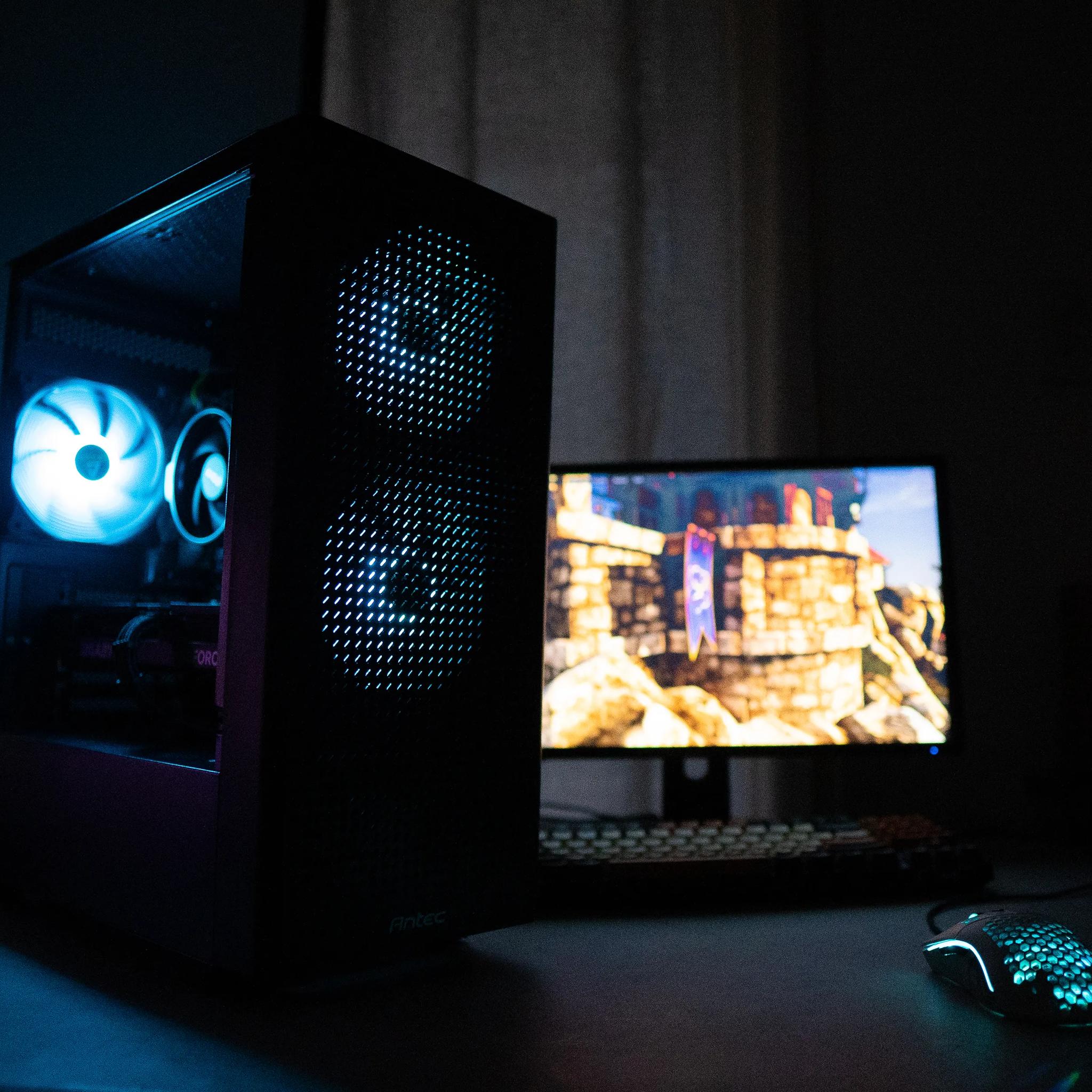 ⛈️❄️ | GIGABYTE RTX 4060 Ti | RYZEN 7 5700X | 32GB DDR4 RAM | 2TB NVME SSD | Arctic Snow 2.0