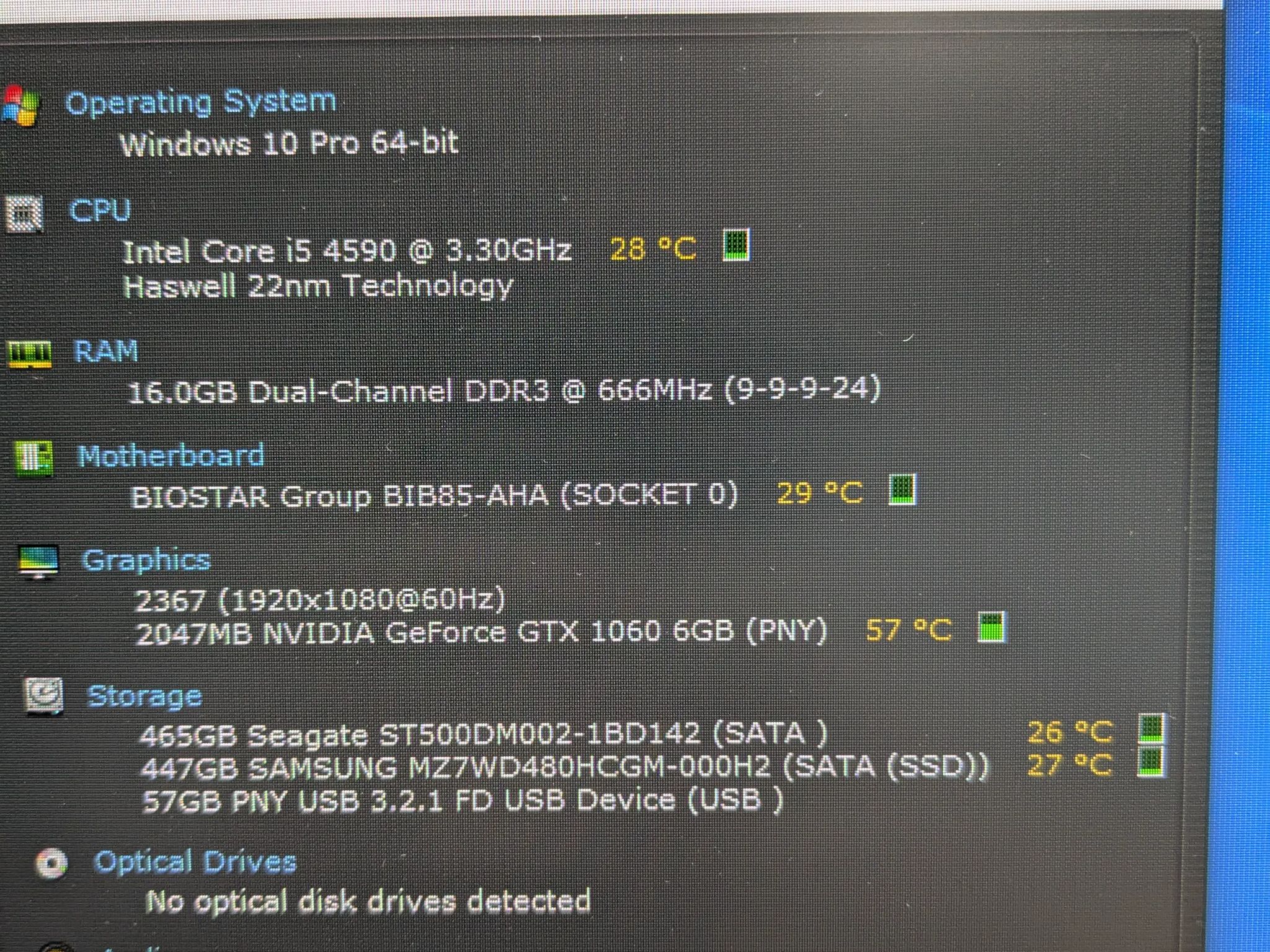 120 FPS Fortnite | 180 Day Warranty | i5-4590, 16GB RAM, 480GB SSD, GTX 1060 6GB, RGB, Win10, Wifi