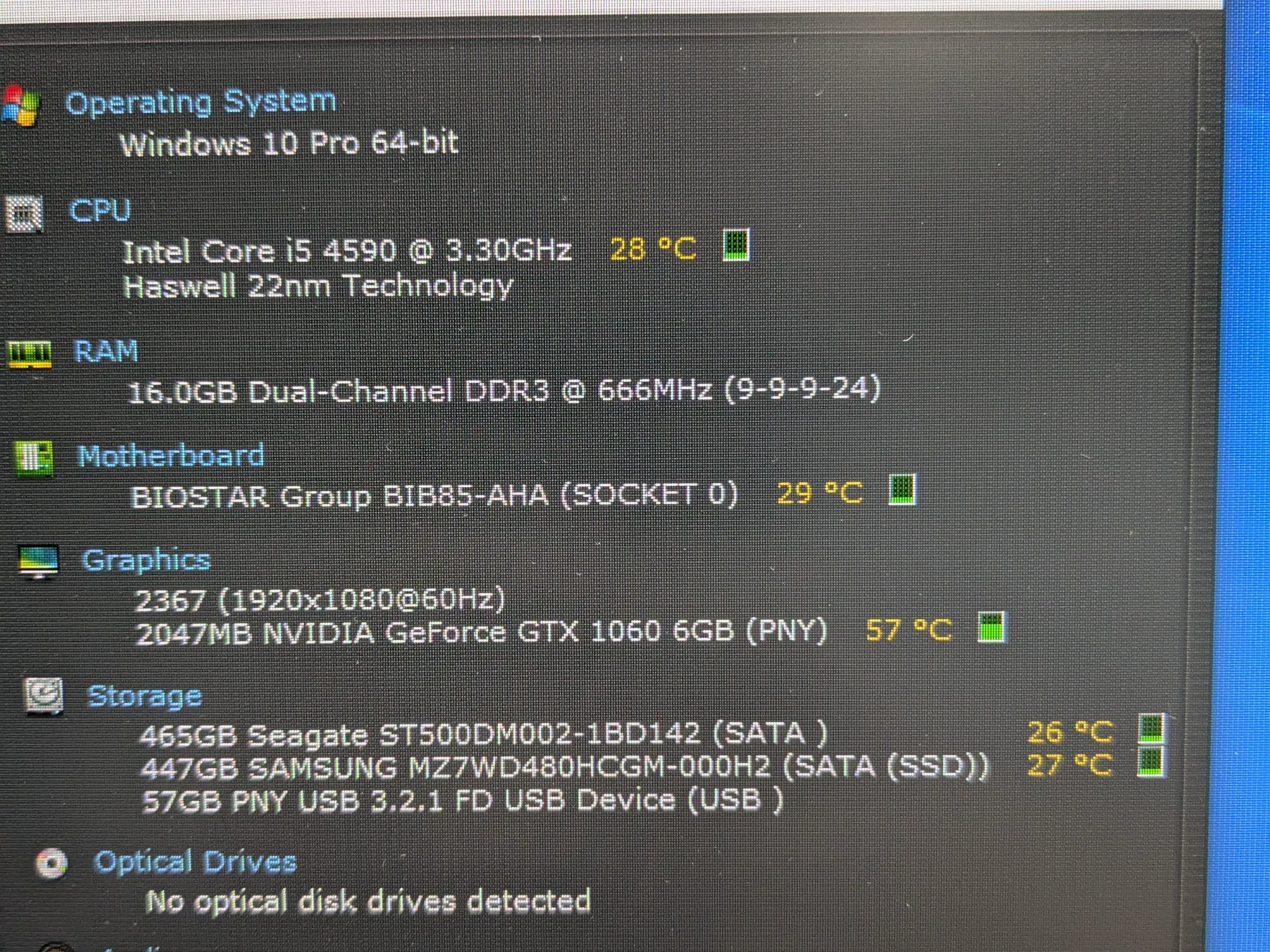 120 FPS Fortnite | 180 Day Warranty | i5-4590, 16GB RAM, 480GB SSD, GTX 1060 6GB, RGB, Win10, Wifi