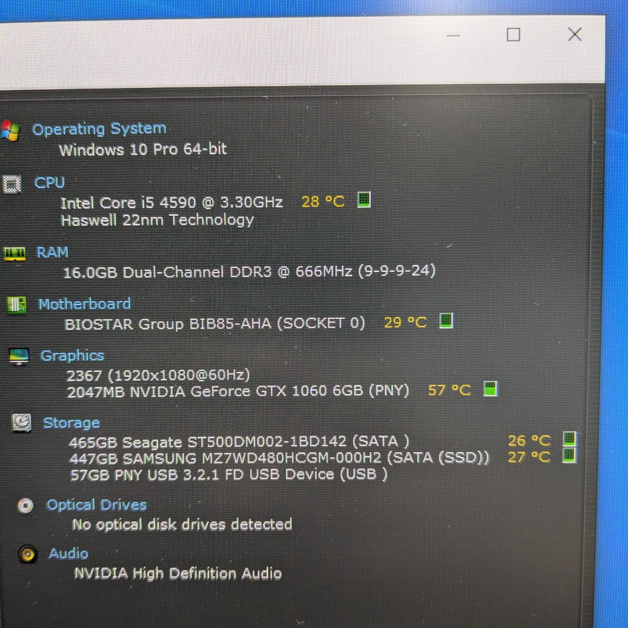 120 FPS Fortnite | 180 Day Warranty | i5-4590, 16GB RAM, 480GB SSD, GTX 1060 6GB, RGB, Win10, Wifi