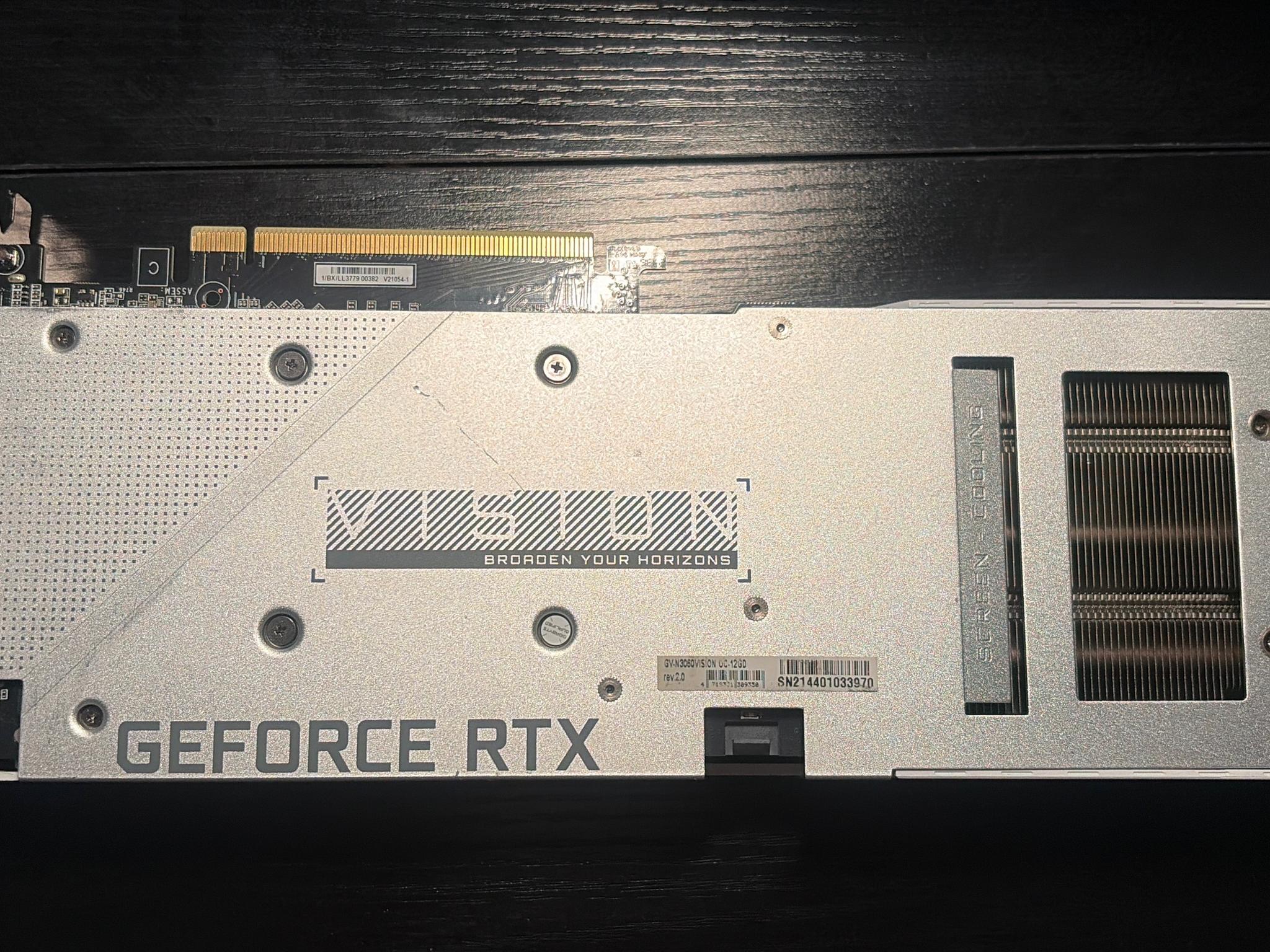 GIGABYTE NVIDIA GeForce RTX 3060 Vision