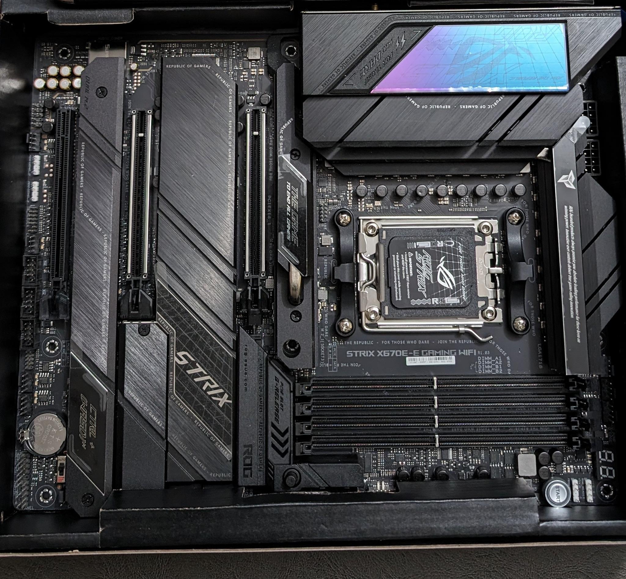 ASUS ROG STRIX X670E-E AM5 ATX Motherboard