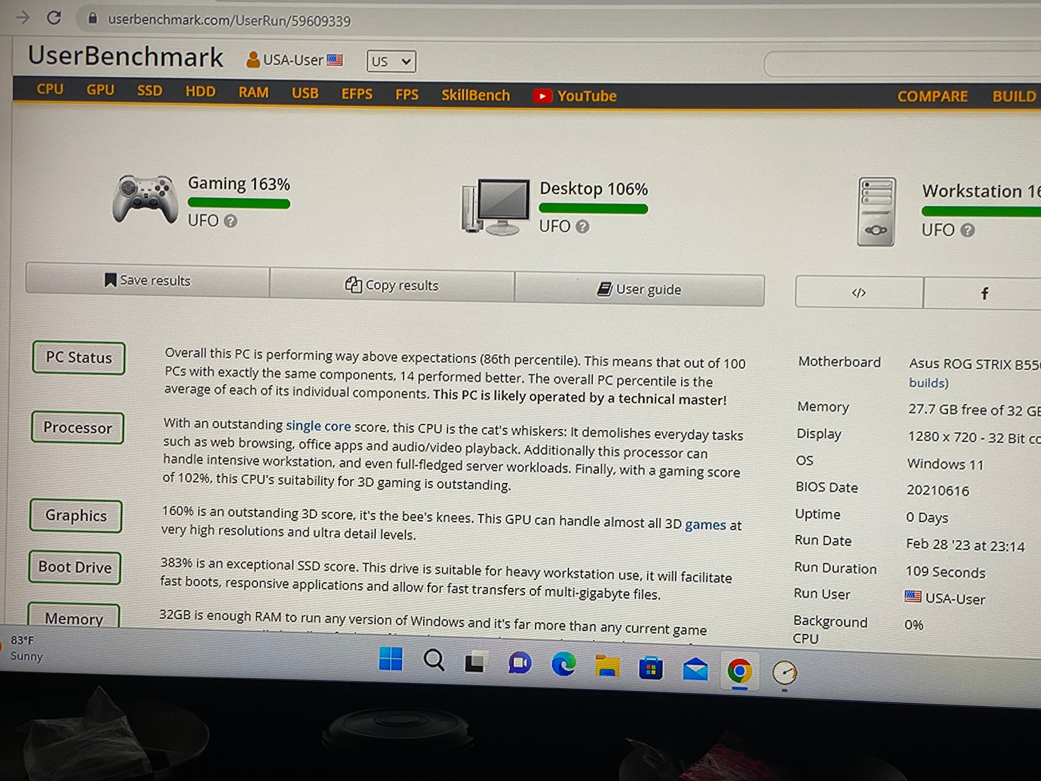 ゴースト 👻|RoG StriX| RTX 3070|Ryzen 7 5700G| 32GB RAM| 2TB M.2 NVMe SSD| Windows 11 Pro