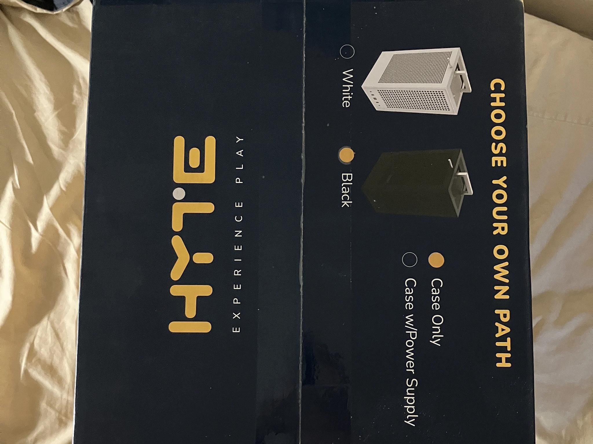 BNOB Hyte Revolt 3 (ITX; Black)