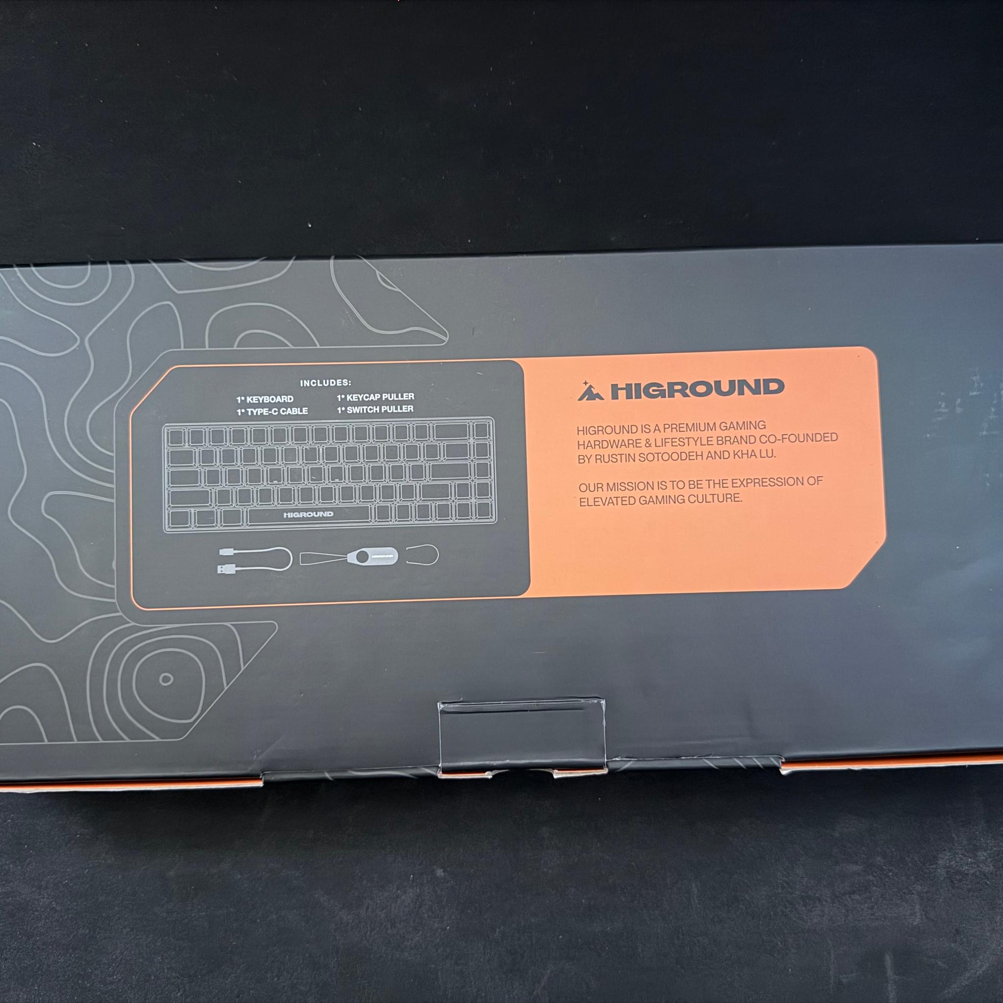 NEW Higround Basecamp 65 Keyboard with TTC Silent Glacier Switches
