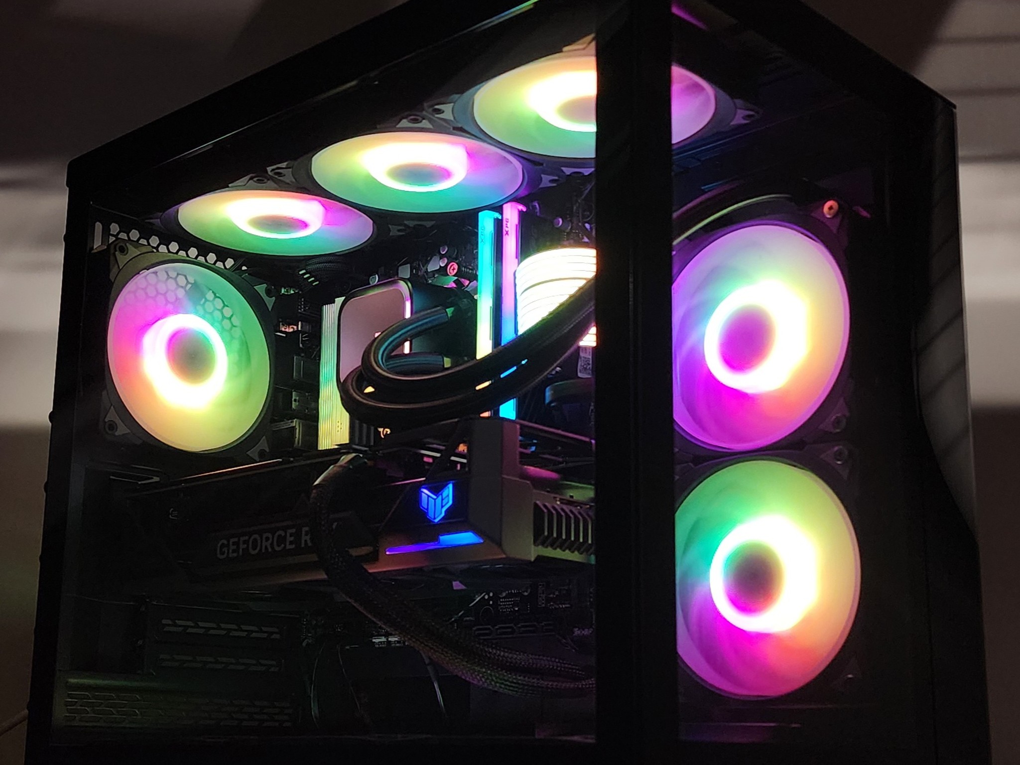 Gaming PC Ryzen 5 7600X3D 32GB RAM 1TB SSD RTX 4070 Ti 12GB Windows 11 Computer
