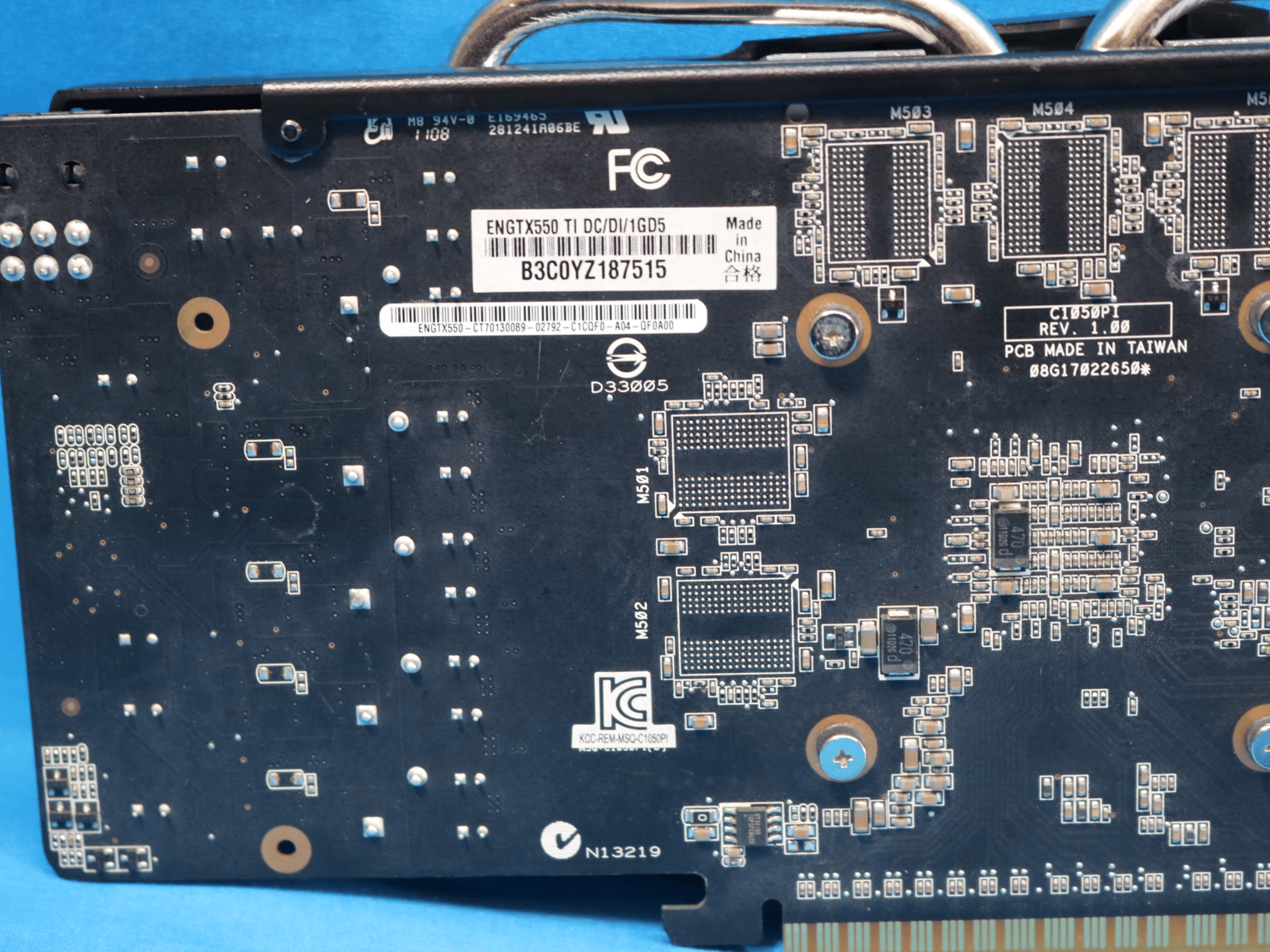 ASUS NVIDIA GeForce GTX 550 Ti 1GB GDDR5 PCIe 2.0 x16 Desktop GPU ENGTX550 Ti DC/DI/1GD5