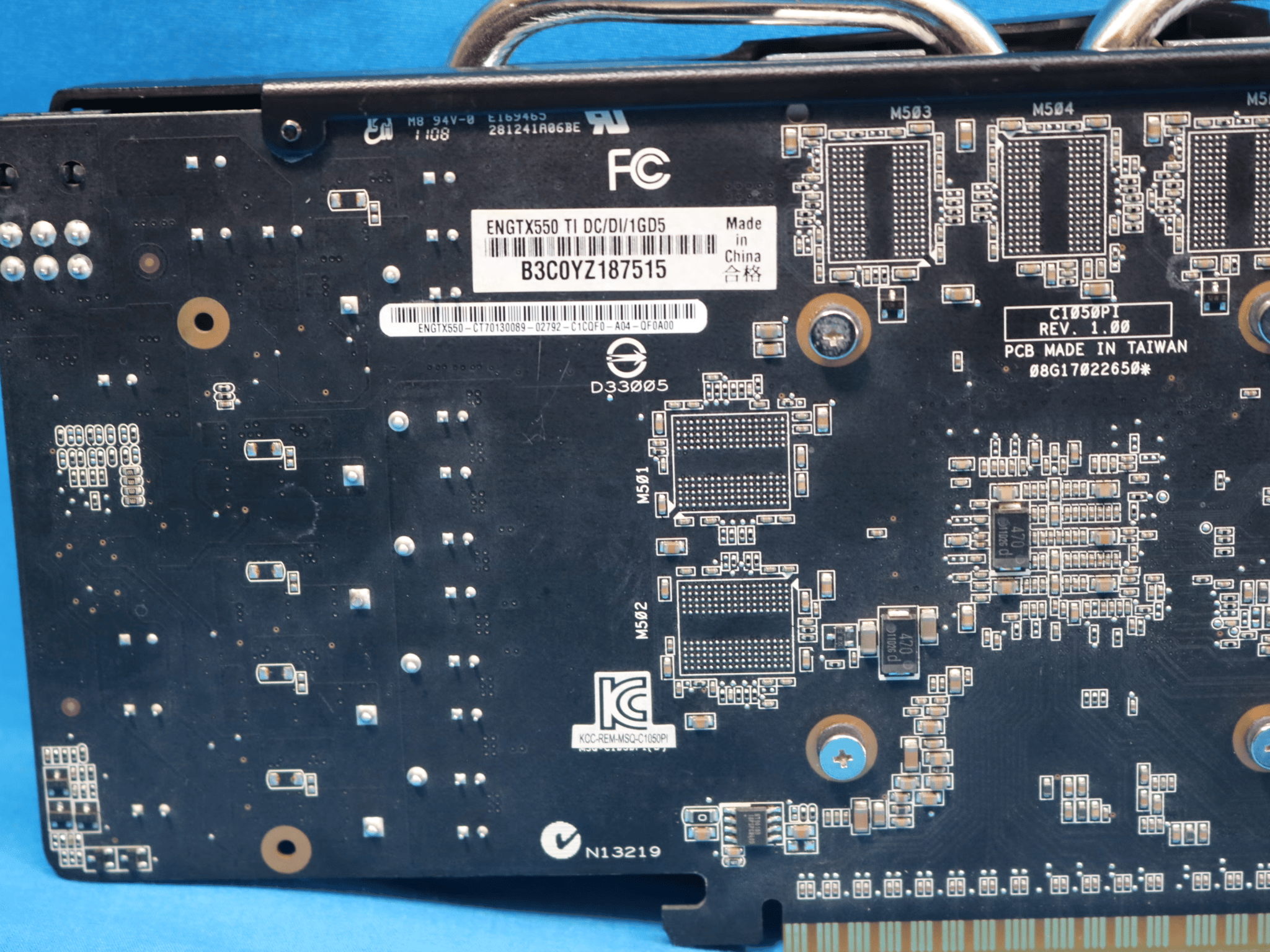 ASUS NVIDIA GeForce GTX 550 Ti 1GB GDDR5 PCIe 2.0 x16 Desktop GPU ENGTX550 Ti DC/DI/1GD5