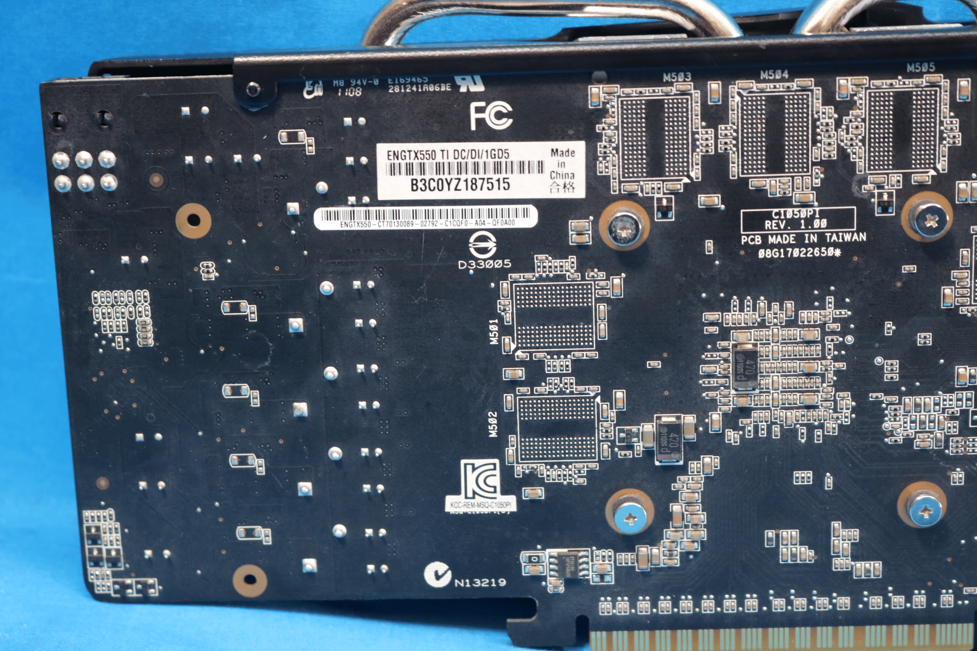 ASUS NVIDIA GeForce GTX 550 Ti 1GB GDDR5 PCIe 2.0 x16 Desktop GPU ENGTX550 Ti DC/DI/1GD5