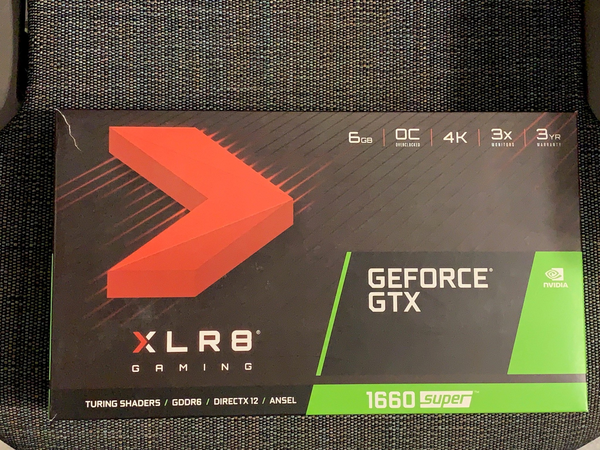 PNY GeForce GTX 1660 SUPER 6GB XLR8 Gaming Overclocked Edition, Used.