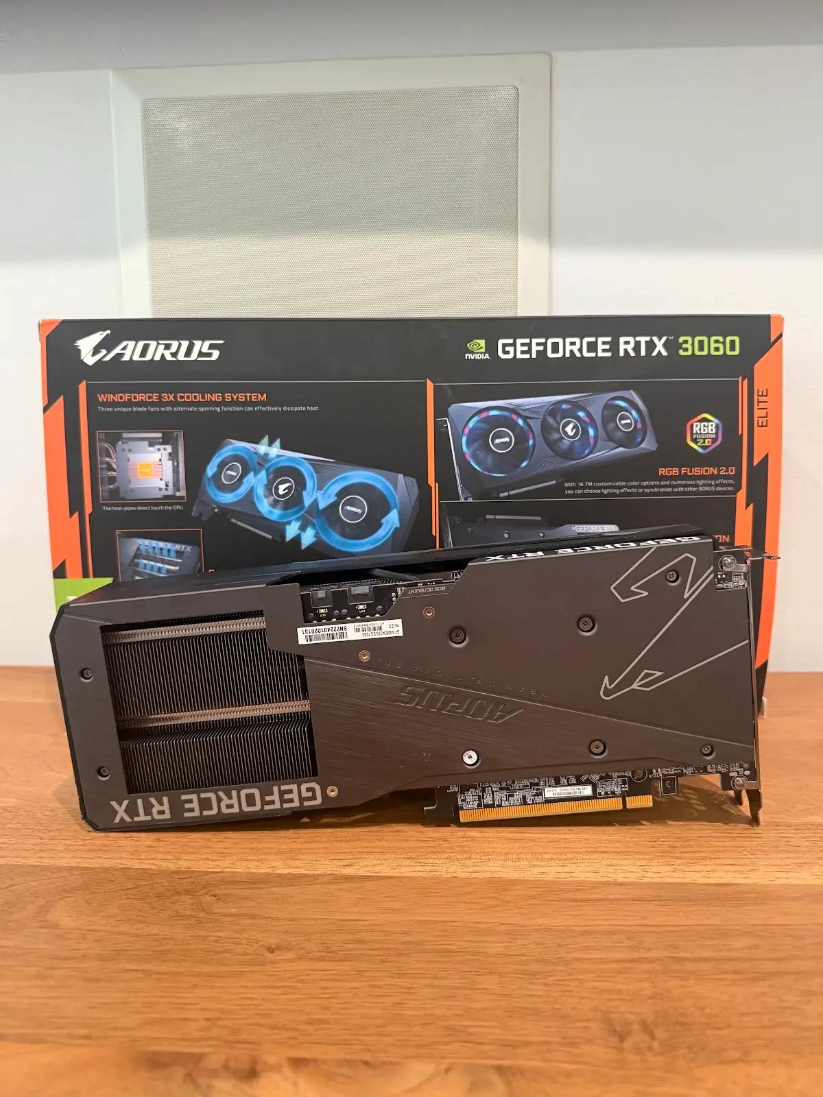 GIGABYTE AORUS ELITE GeForce RTX 3060 12GB