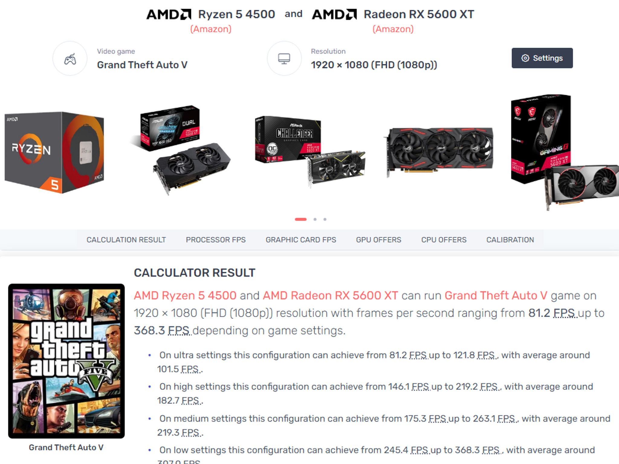 Budget friendly Ryzen 5 4500/RX 5600XT 6GB/16 GB DDR4 RAM/1 TB SSD/WIFI+LAN Ethernet