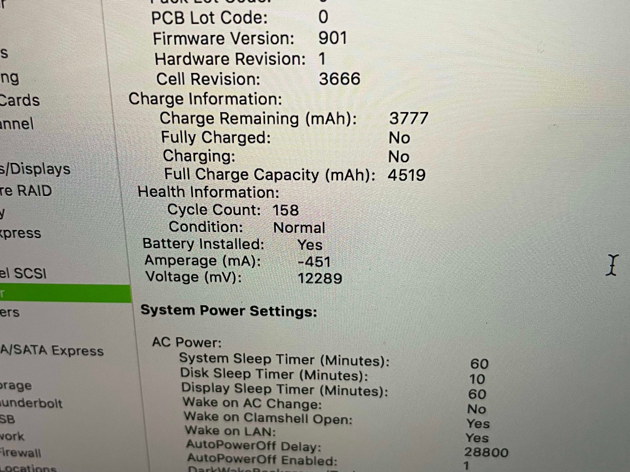 2017 MacBook Pro, barely used! Only 158 cycle counts.