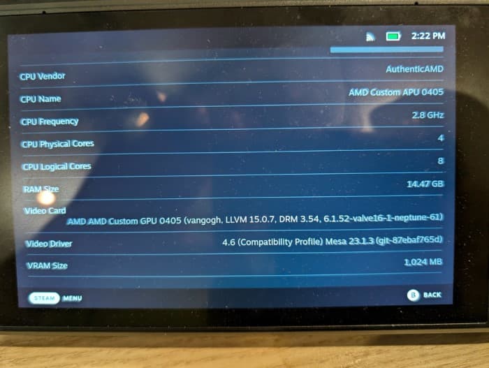 SteamDeck LCD 512GB SSD 16GB RAM Mint Condition