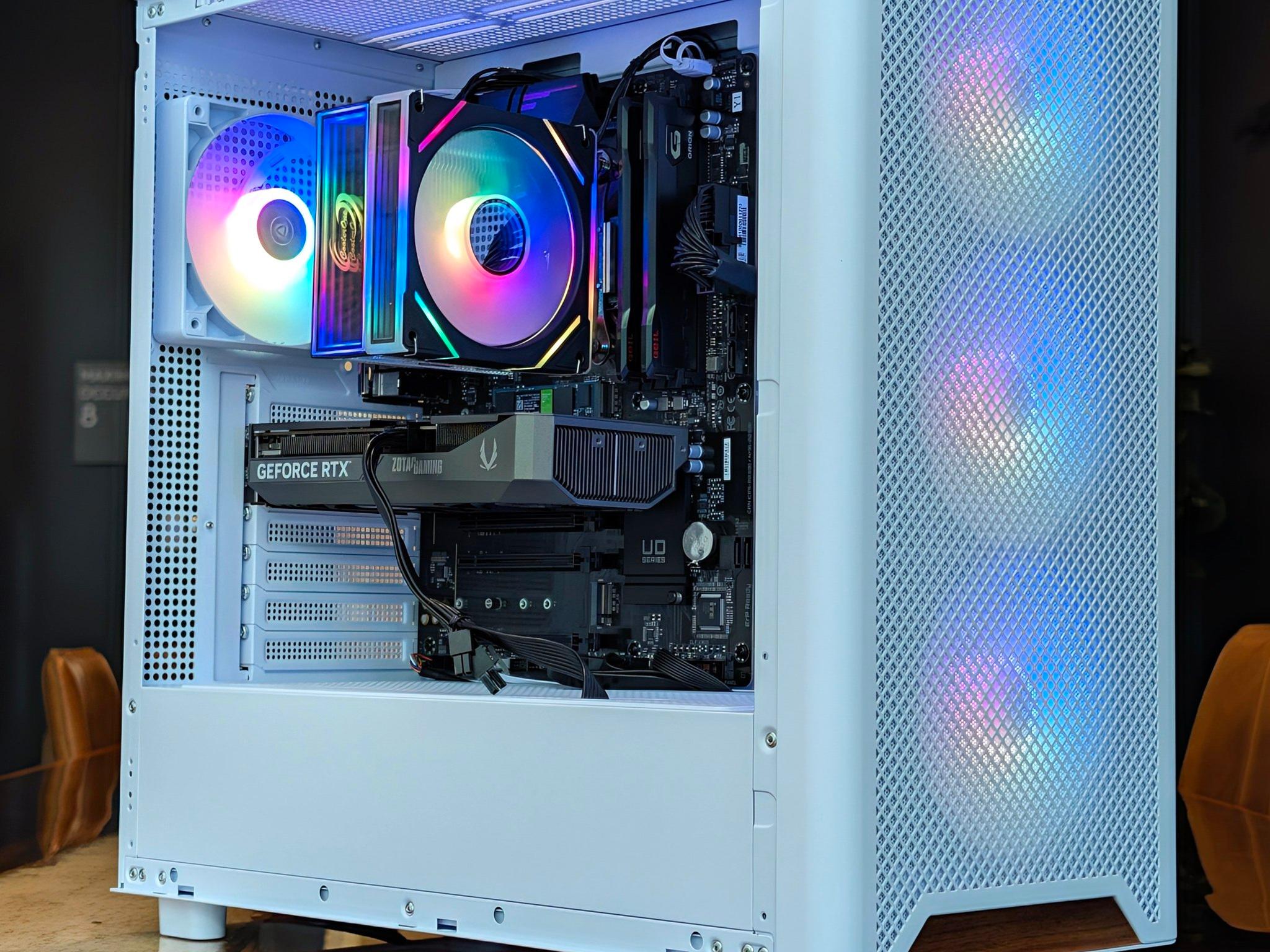GeForce RTX 5060 Ti 8GB Custom Gaming PC - Ryzen 7 5700, 16GB RAM, 1TB NVMe SSD