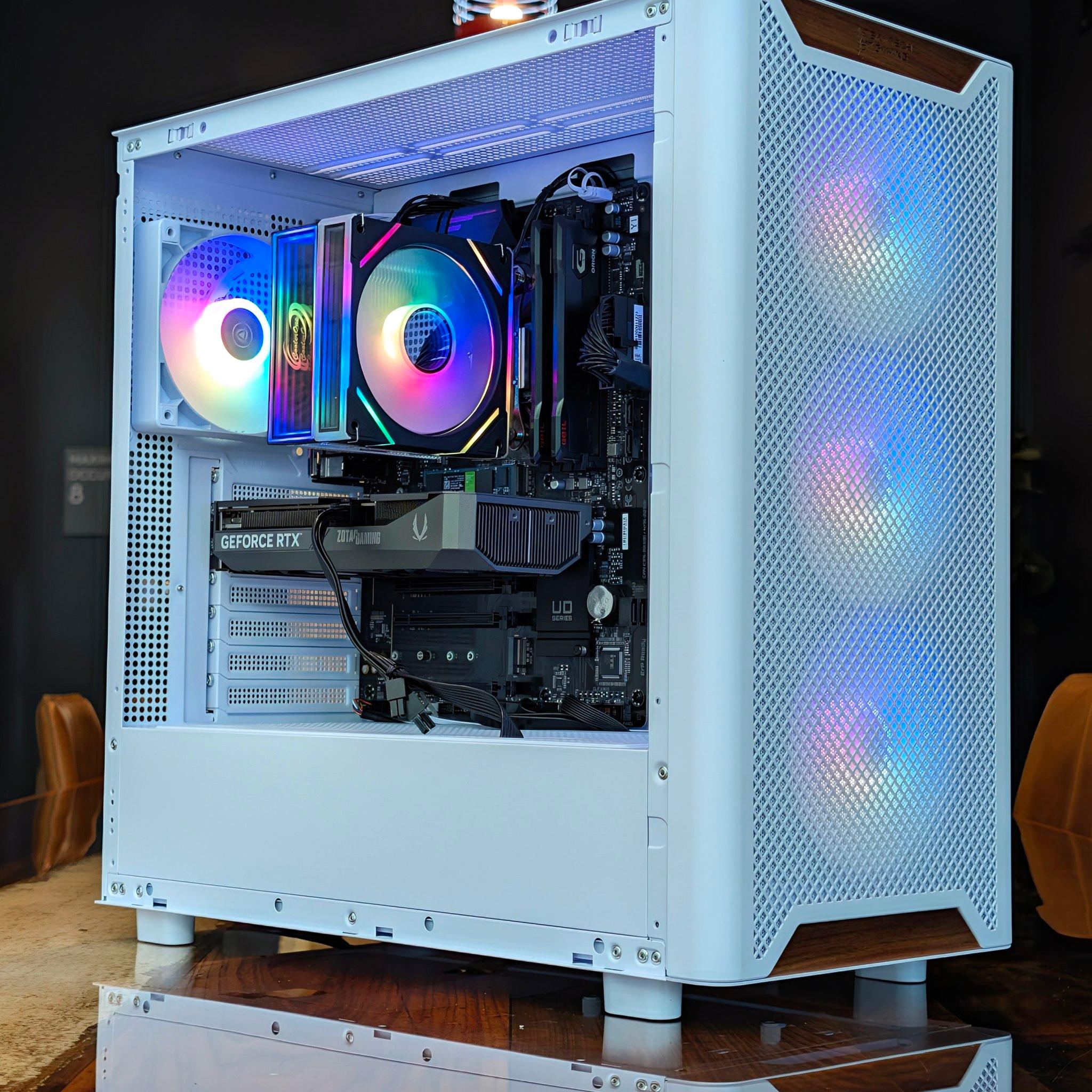 GeForce RTX 5060 Ti 8GB Custom Gaming PC - Ryzen 7 5700, 16GB RAM, 1TB NVMe SSD