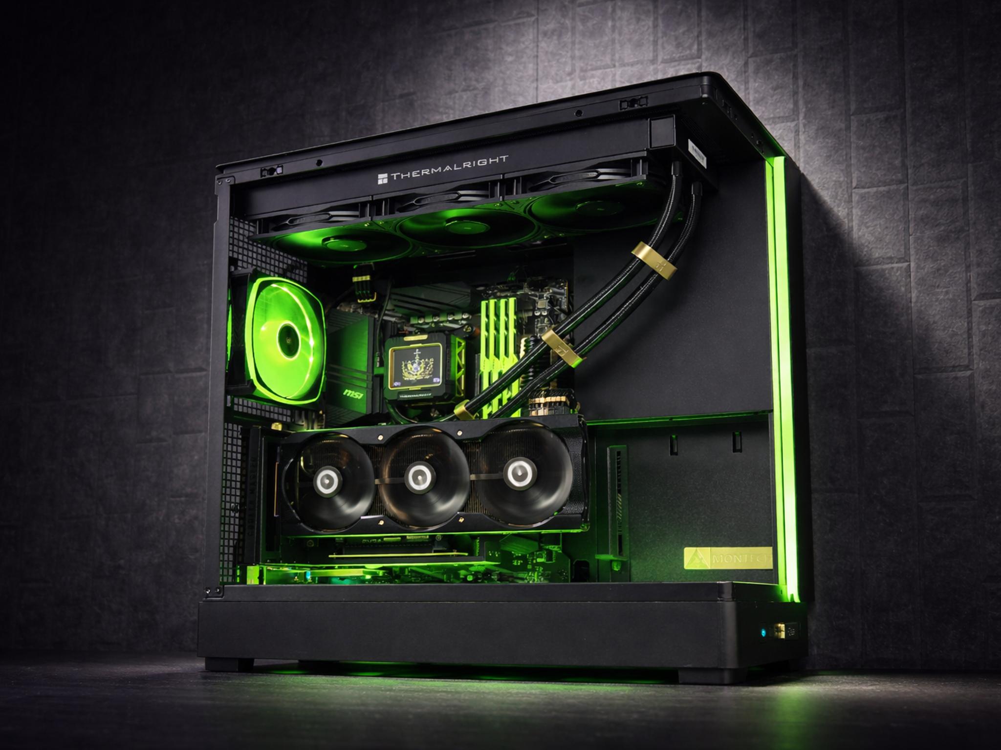 King Midas 👑| RTX 3080 | Ryzen 5600x | 32GB RAM | Custom Gold Parts