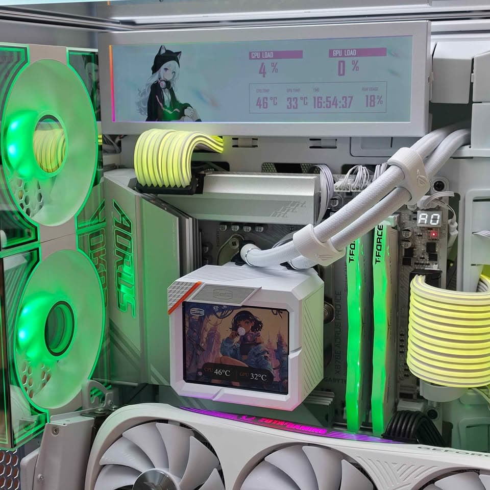 🪩"Mirrors"🪩High End Gaming PC • RTX 4080S, Ryzen 7, 32GB DDR5, SSD • Plug n' Play Ready