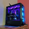 All AMD Rig, Ryzen 5600X and RX 6600XT, 16GB Ram, Liquid cooler.