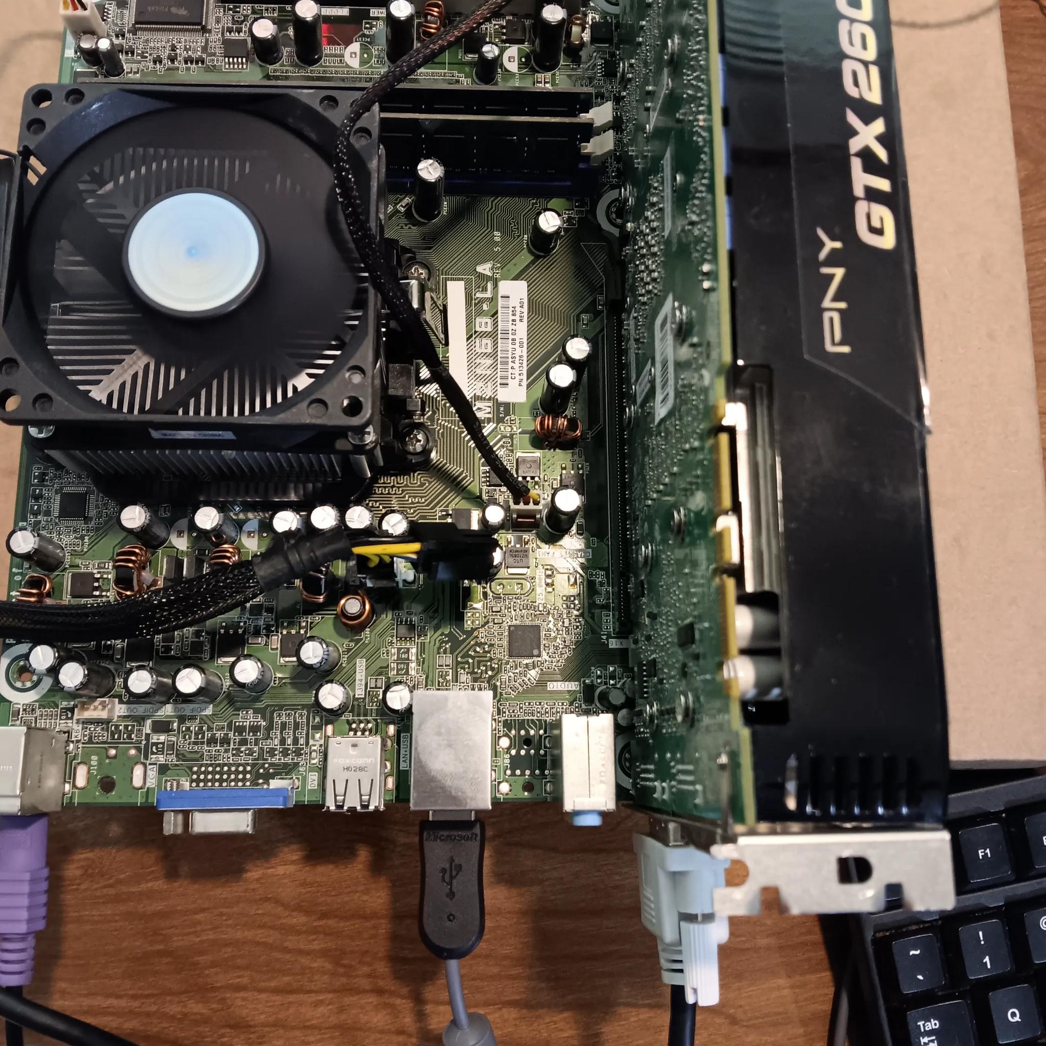 M2N68-LA Motherboard AMD Athlon 64 X2 4GB DDR2 800 RAM