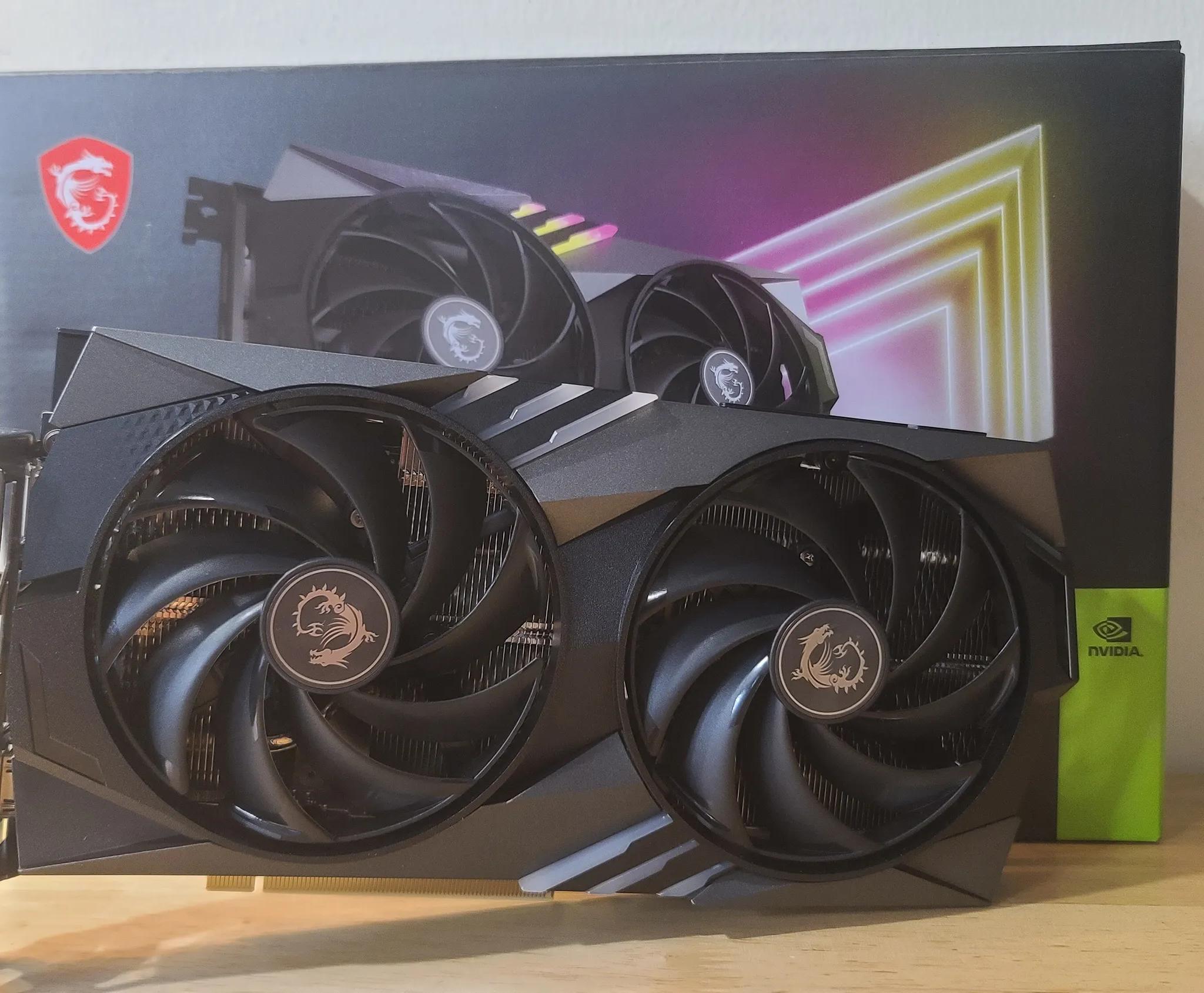 LIKE NEW! MSI RTX 4060ti Gaming X 8GB GPU