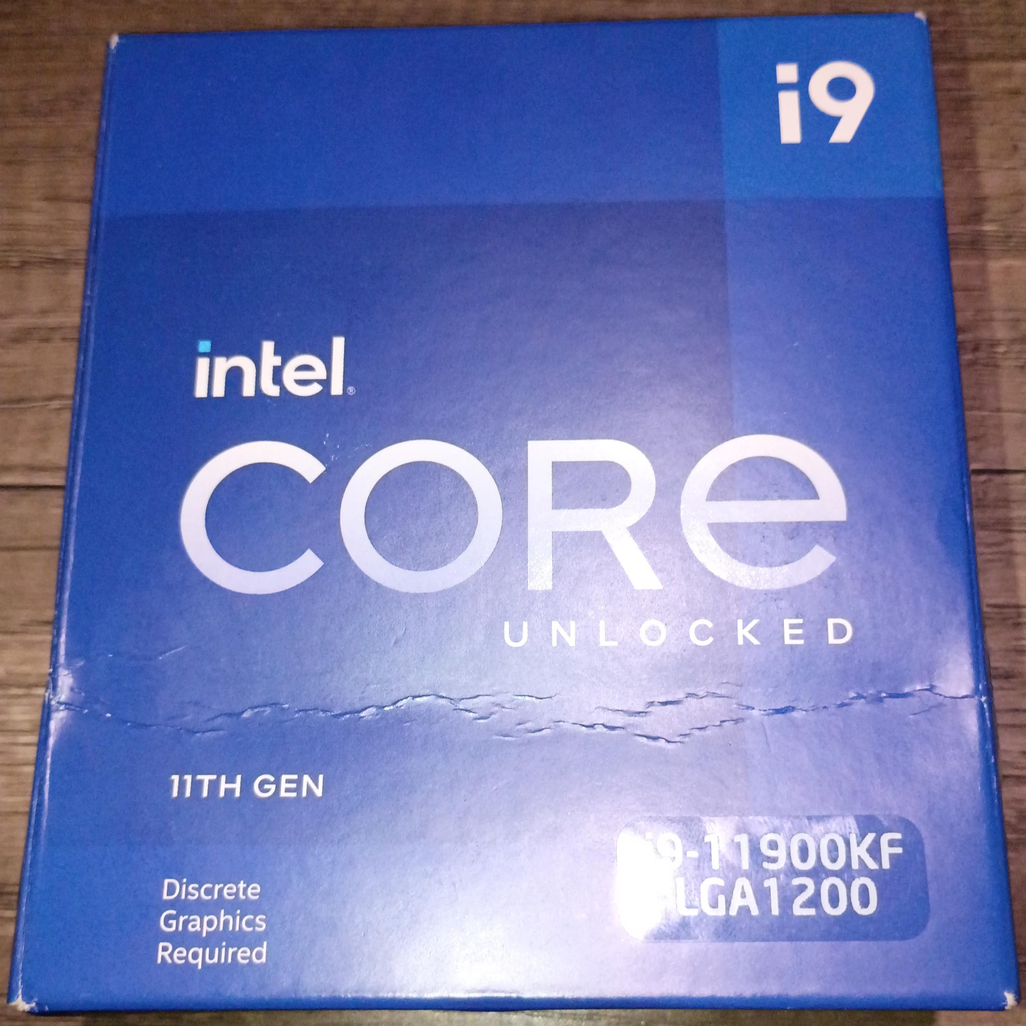 Intel i9-11900KF 3.50GHz 8-Core 16MB L3 cache. LGA1200  Desktop CPU