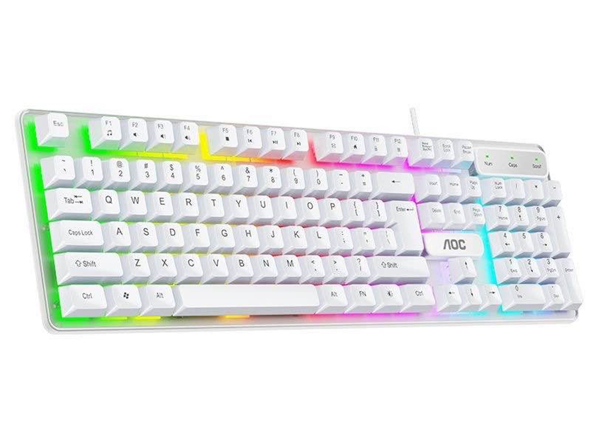 🔥 Deal 🔥AOC KM100 RGB Keyboard & mouse bundle
