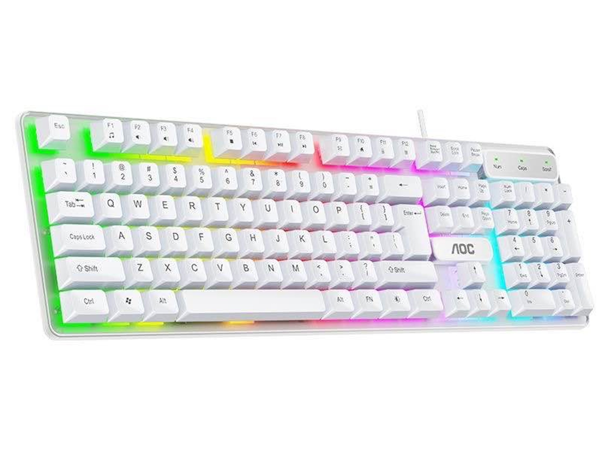 🔥 Deal 🔥AOC KM100 RGB Keyboard & mouse bundle