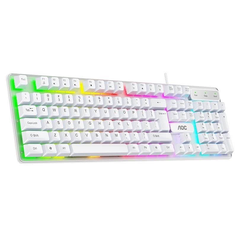 🔥 Deal 🔥AOC KM100 RGB Keyboard & mouse bundle