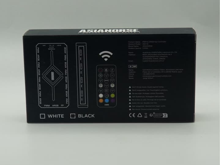 ASIAHORSE ASH S1 ARGB&Pwm FAN HUB
