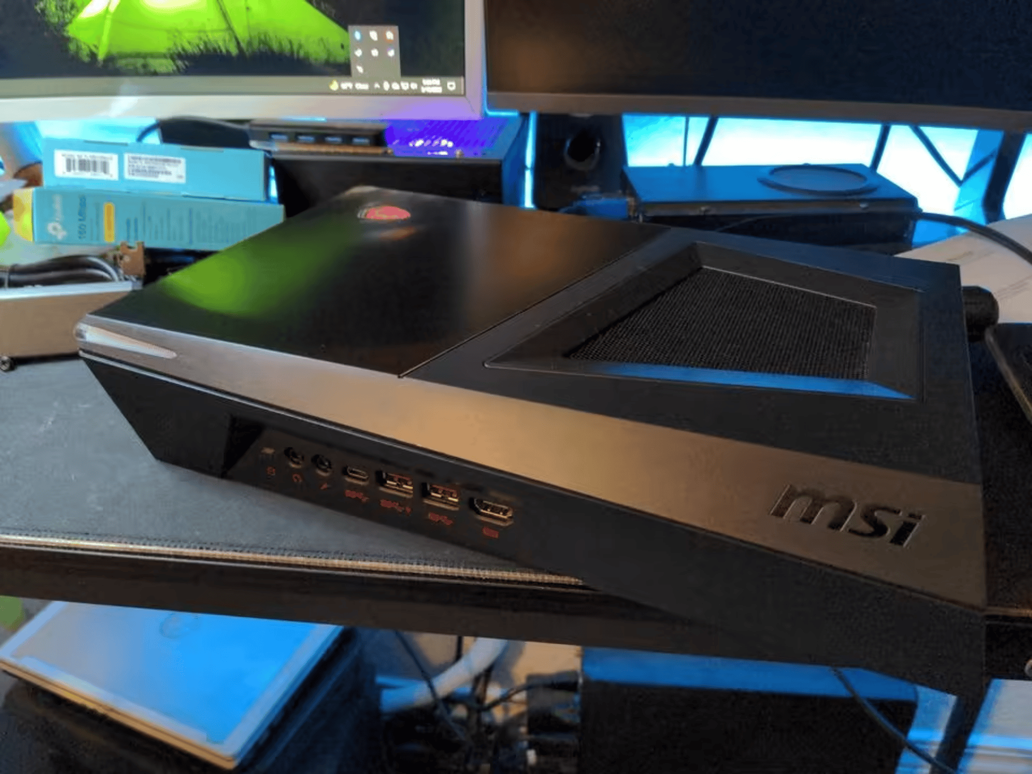 MSI Trident III Gaming PC, Intel Core i5 7400, GTX 1650 Super 4GB, 16GB RAM